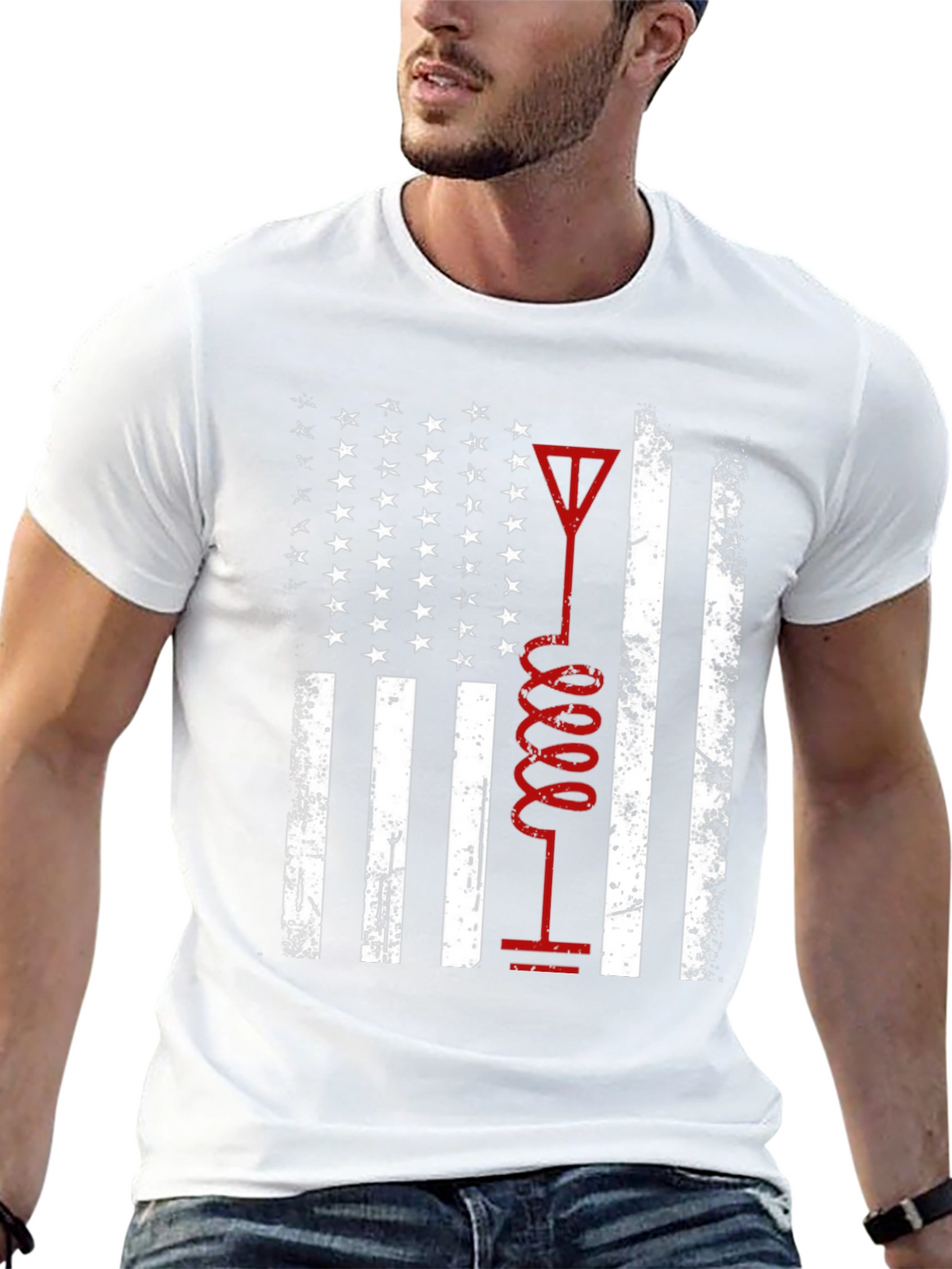 Patriotic Ham Radio Operator T-Shirt