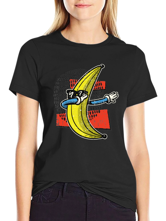 Dabbing Banana Graphic Tee - Funny Trendy T-Shirt