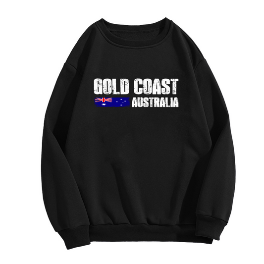Coast Australia Crewneck Sweatshirt, Vintage Travel Souvenir Pullover, Australia Gift
