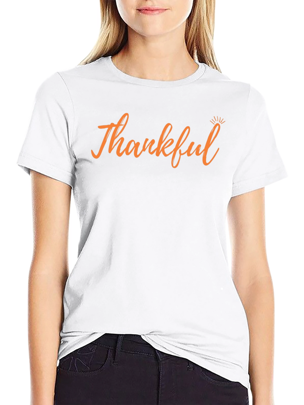 Thankful Graphic Tee - Stylish Fall T-Shirt
