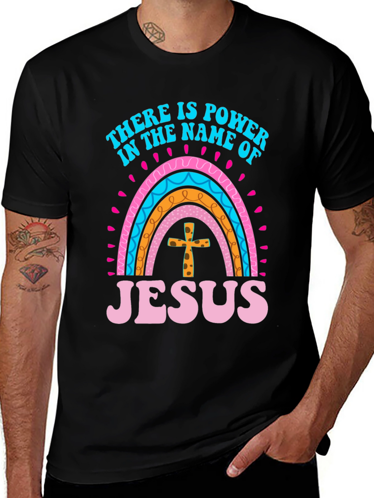 Power in the Name of Jesus Graphic Tee