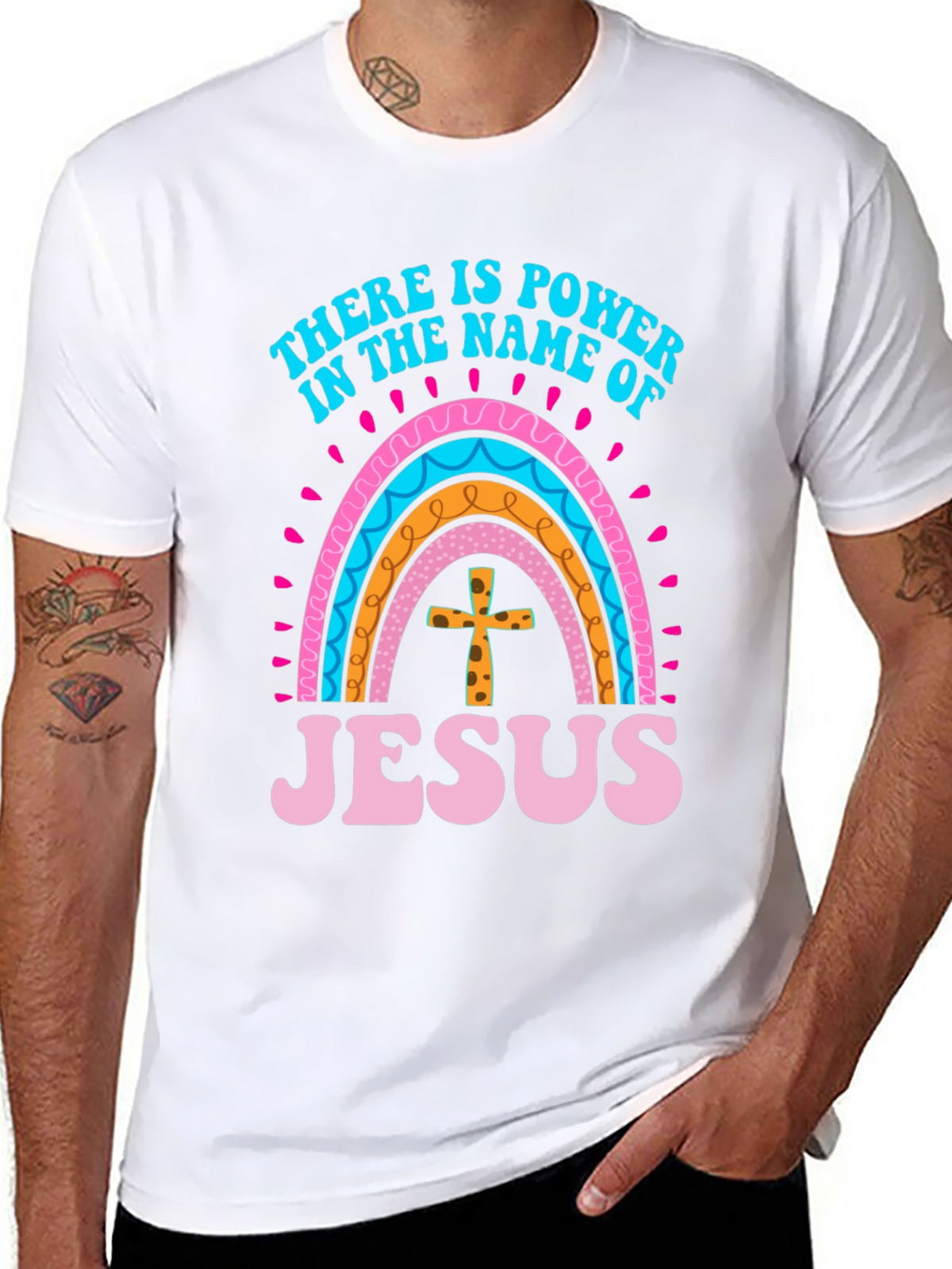 Power in the Name of Jesus Graphic Tee