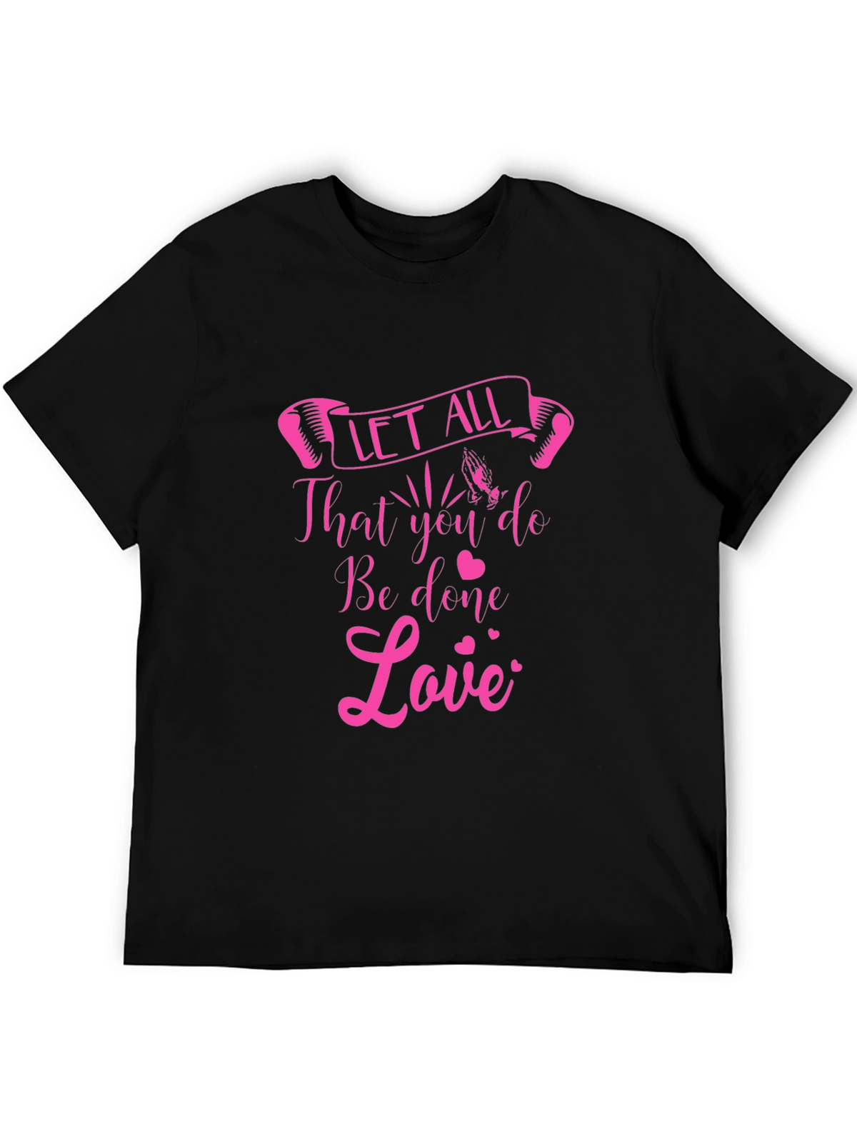 Love Inspiration Black T-Shirt