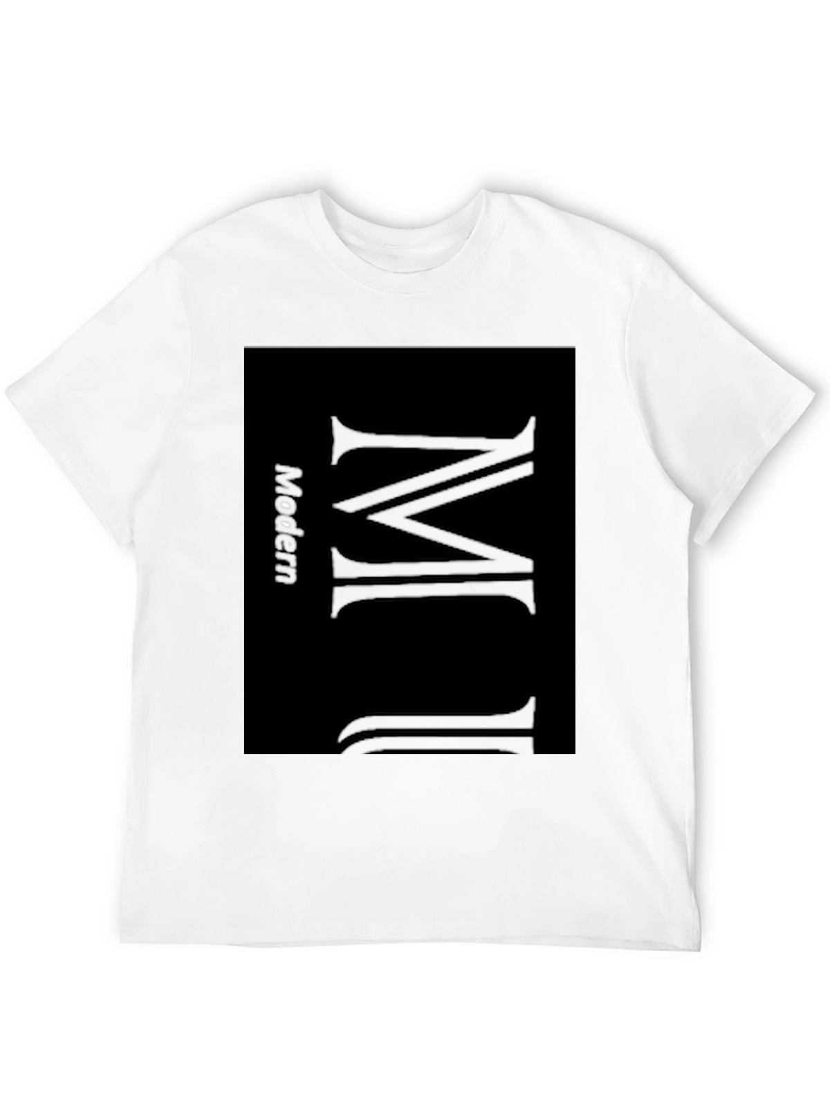 Modern Minimalist Black T-Shirt