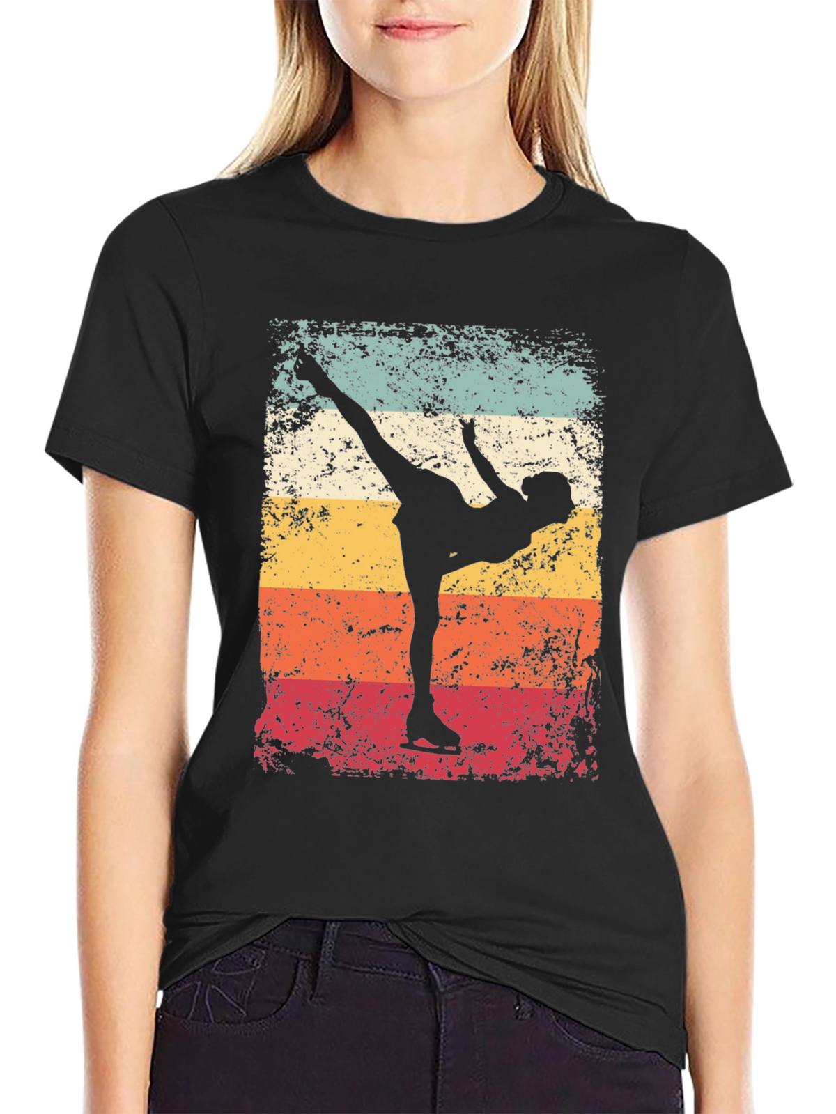 Retro Figure Skating T-Shirt