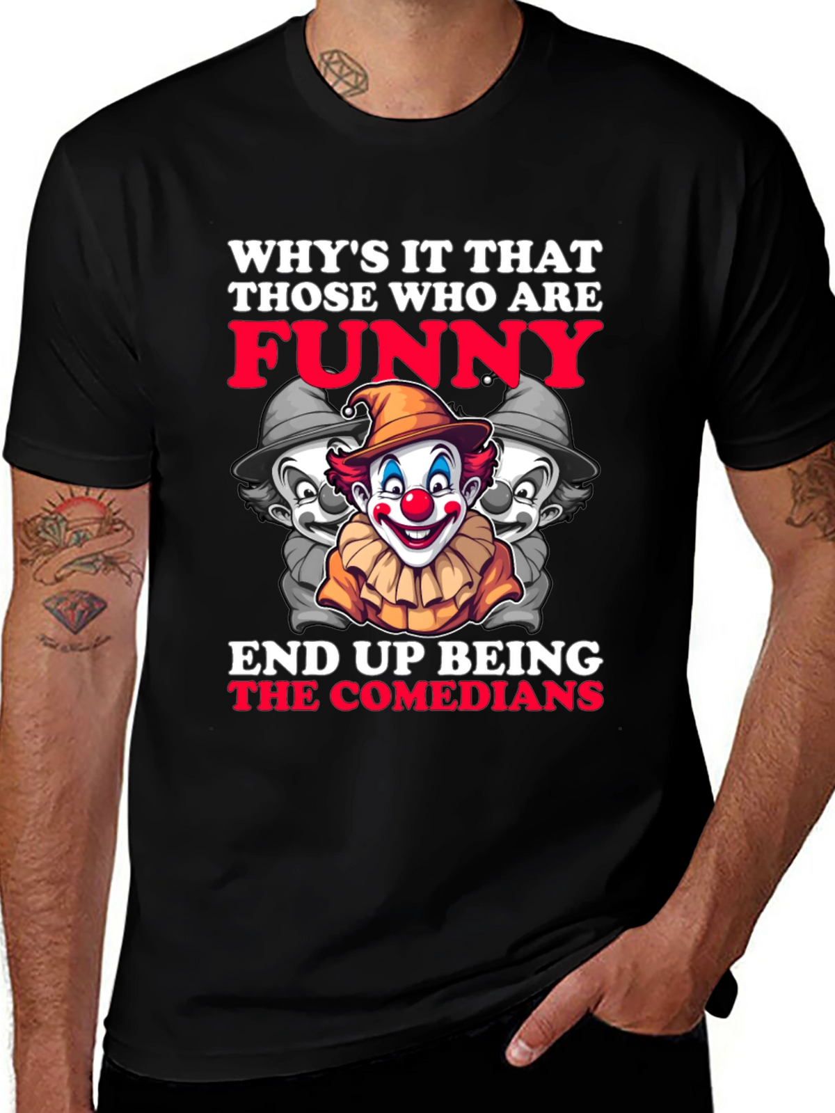 Funny Comedians Clown T-Shirt
