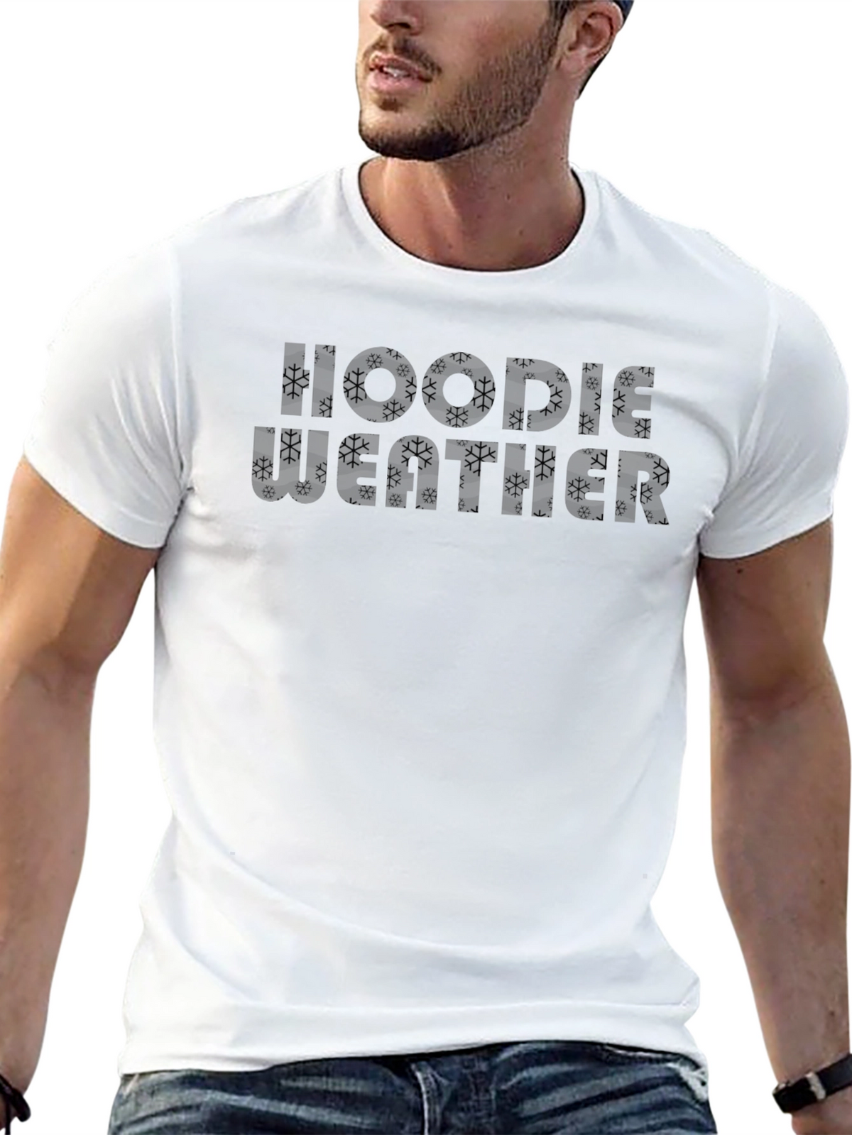 Hoodie Weather Graphic T-Shirt - Cozy & Stylish