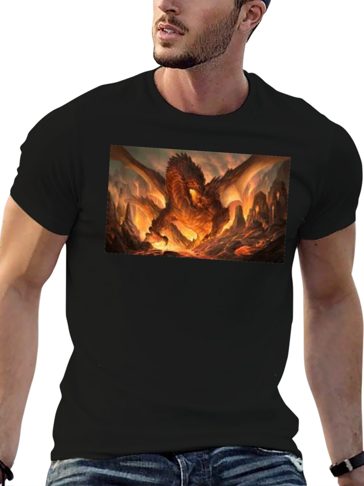 Fiery Dragon T-Shirt - Unleash the Beast Within!
