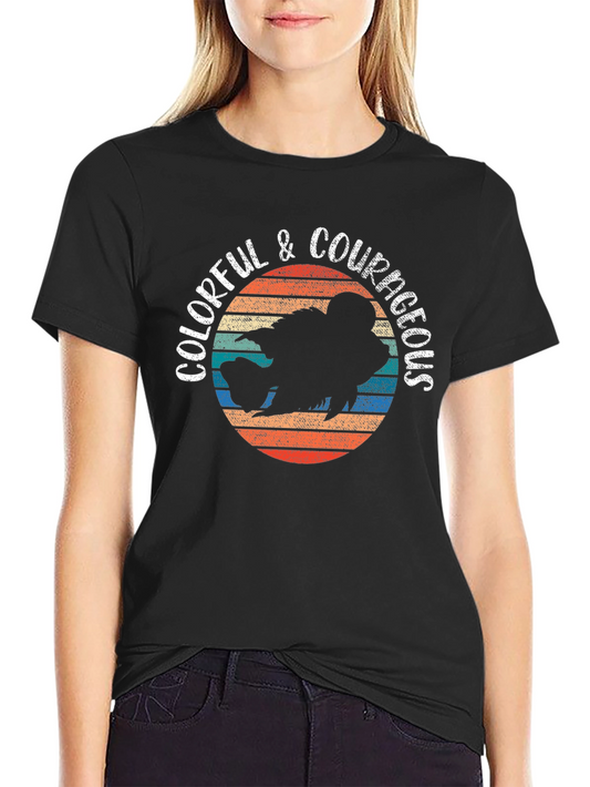 Colorful & Courageous Graphic Tee