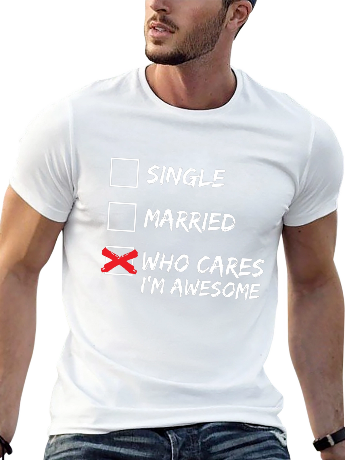 Who Cares Im Awesome T-Shirt