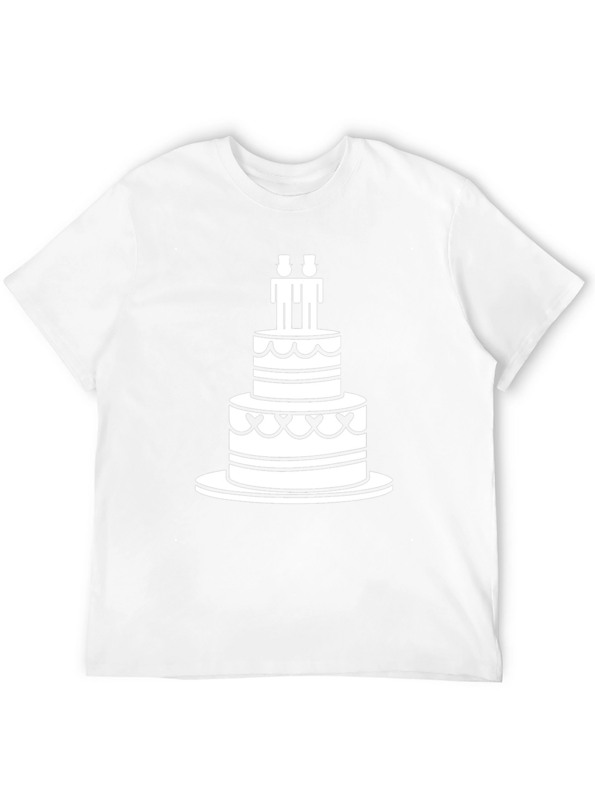 Celebration T-Shirt: Cake & Grooms