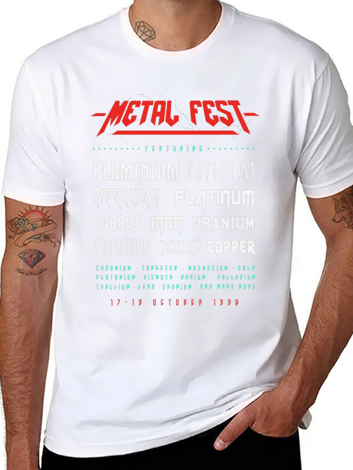 Metal Fest T-Shirt - October 1990