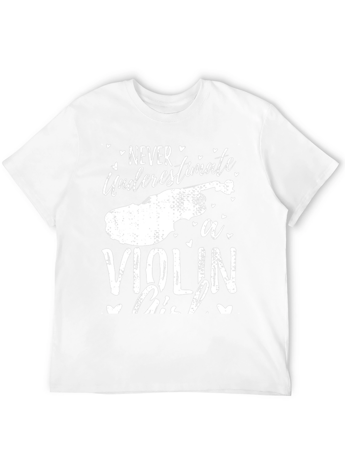 Never Underestimate a Violin Girl T-Shirt