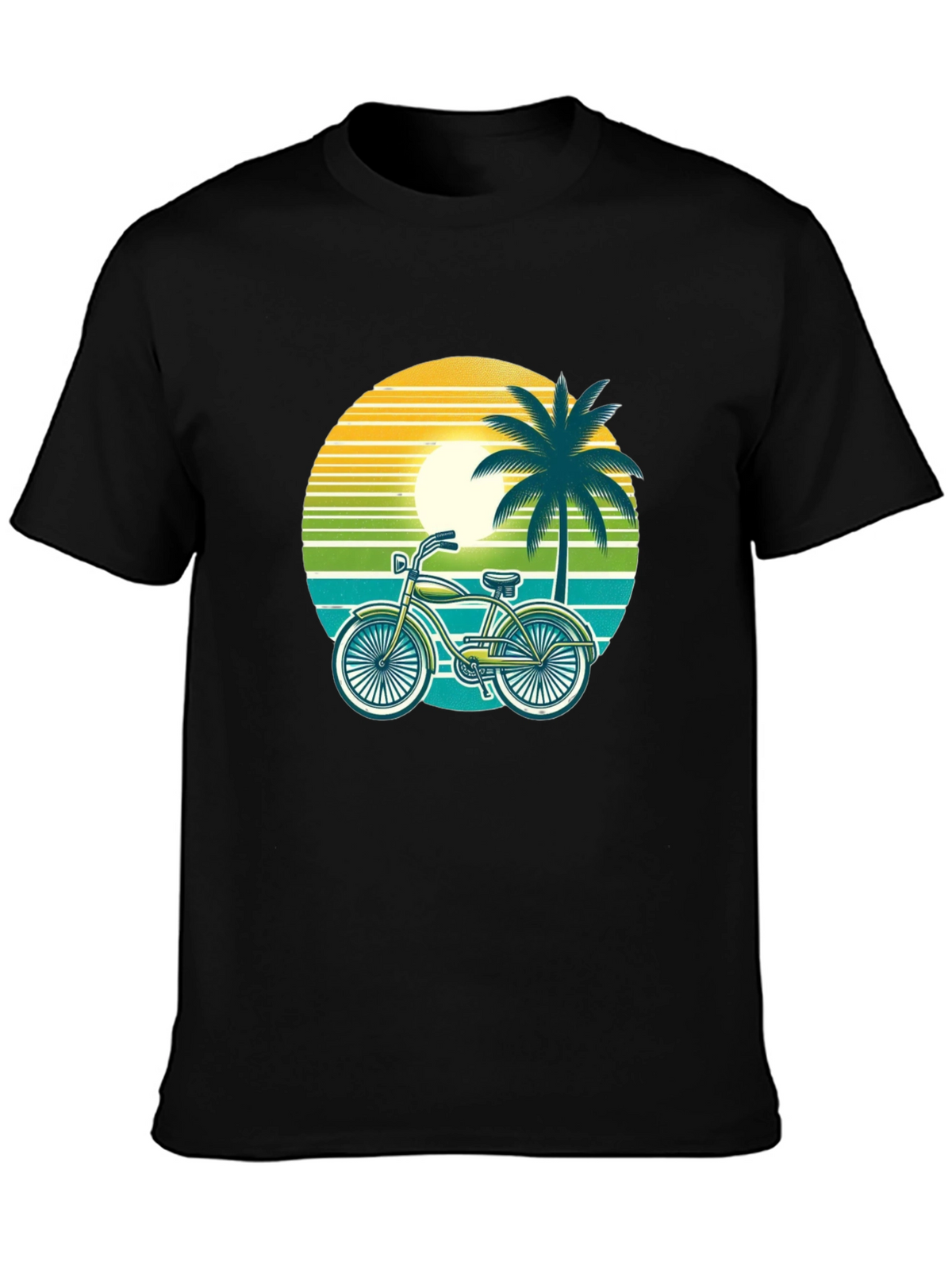 Retro Beach Cruiser Graphic Tee
