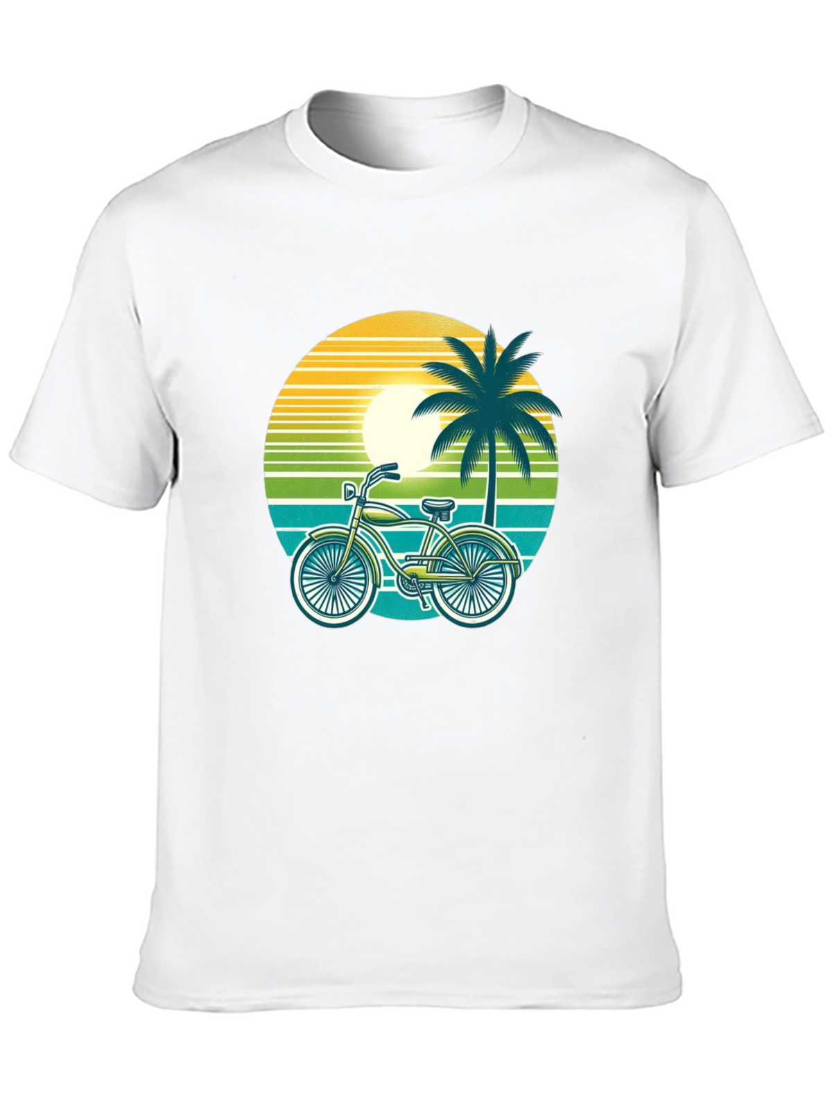 Retro Beach Cruiser Graphic Tee