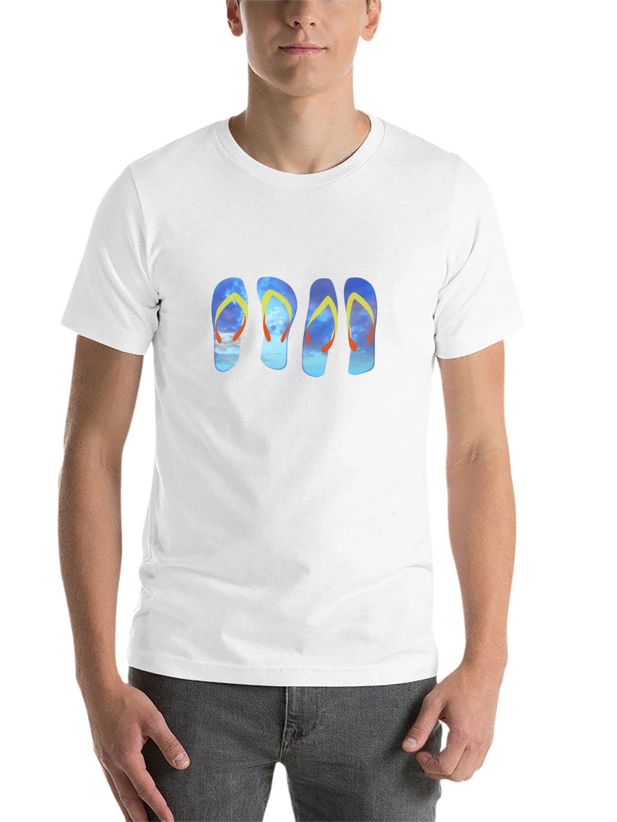 Flip Flops Graphic T-Shirt