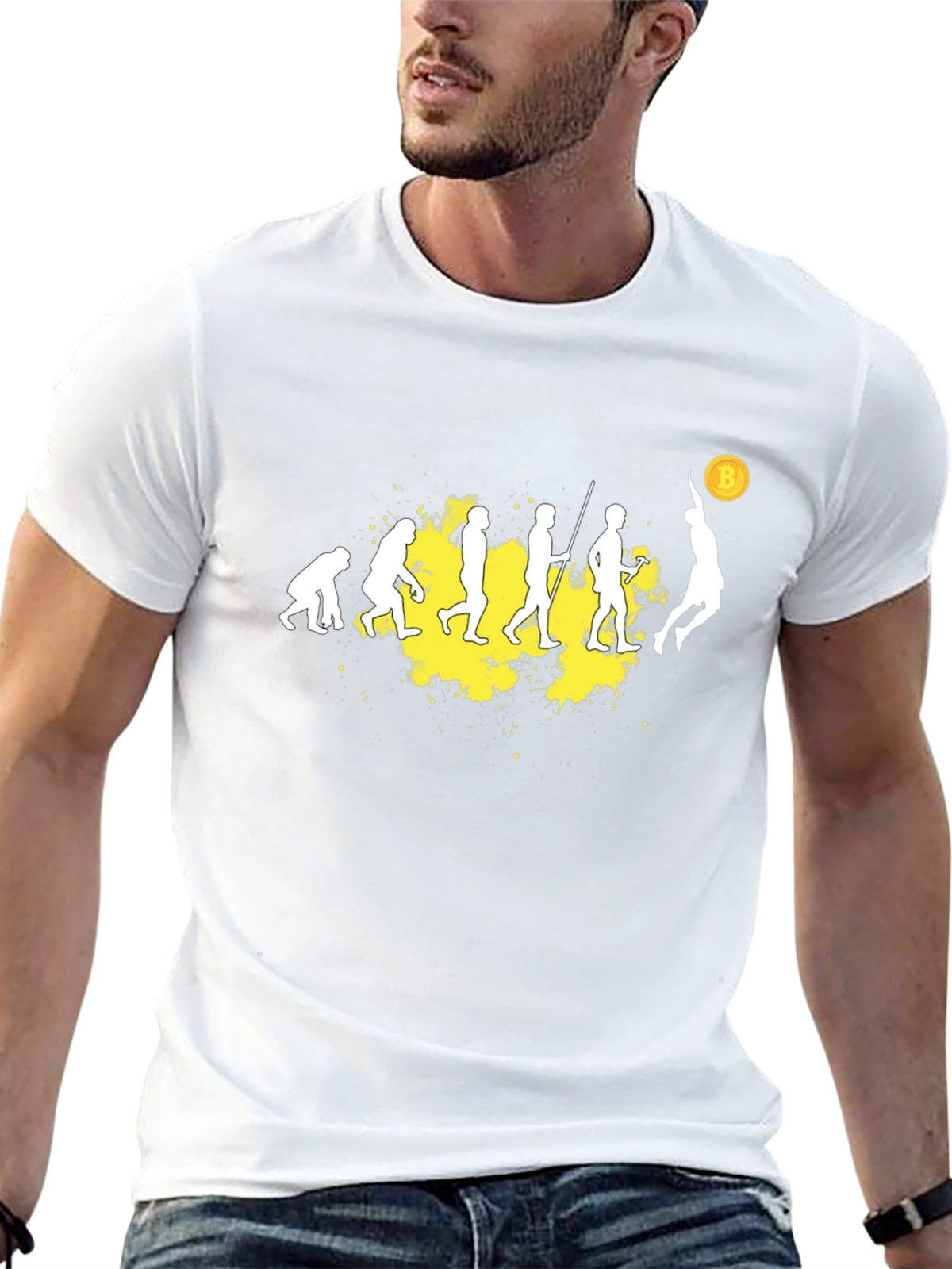 Bitcoin Evolution Black T-Shirt