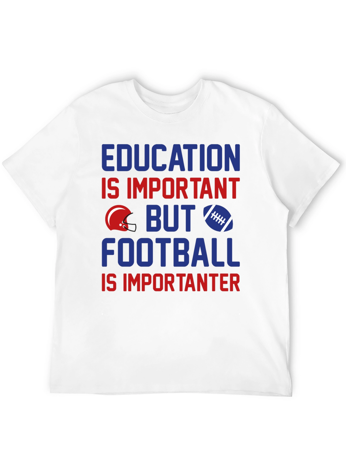 Education vs. Football T-Shirt
