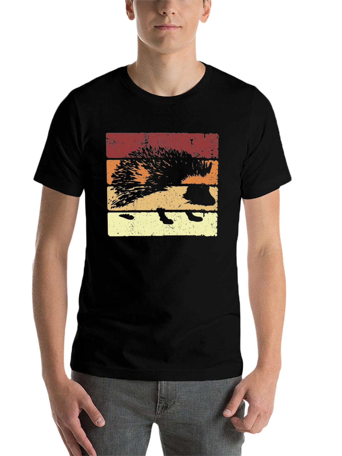 Retro Hedgehog Graphic Tee