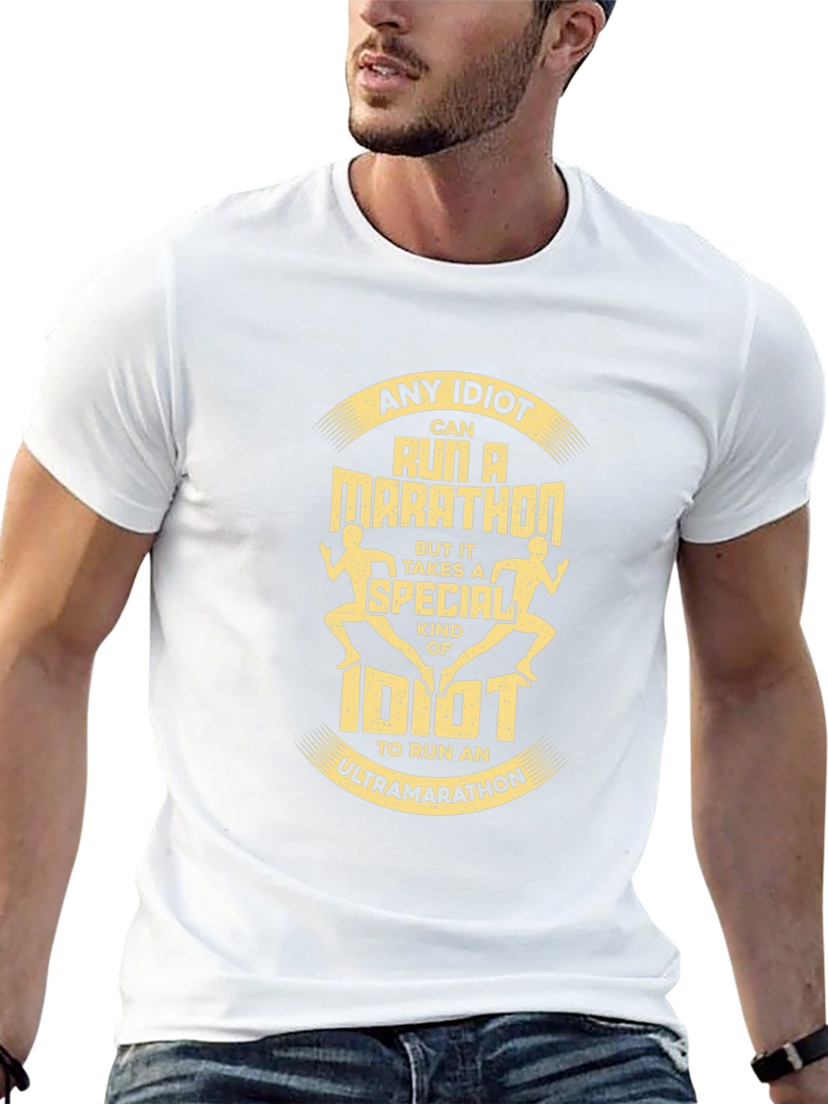 Ultra Marathon Idiot T-Shirt - Running Tee