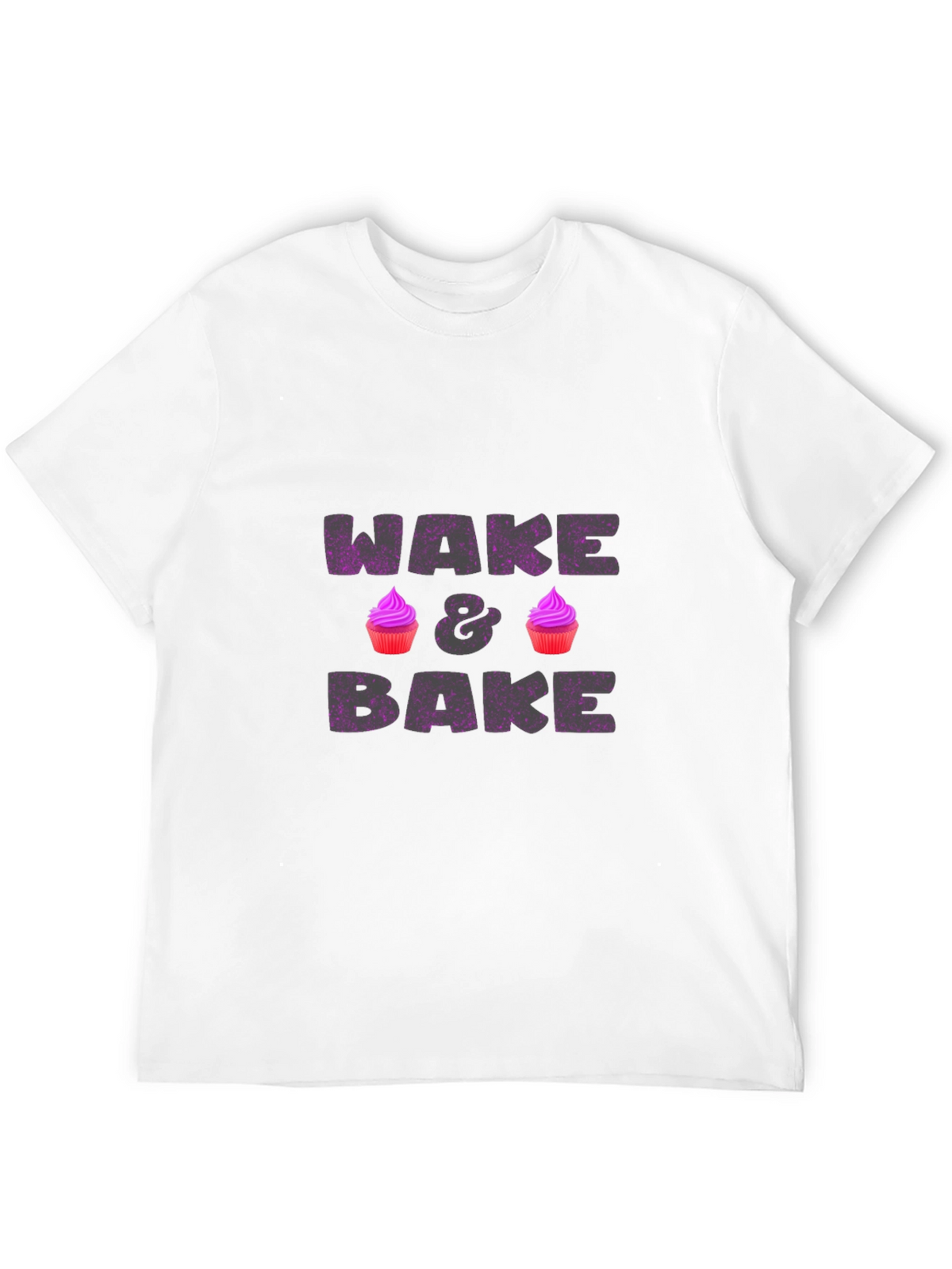 Wake & Bake Graphic Tee - Fun Novelty Design