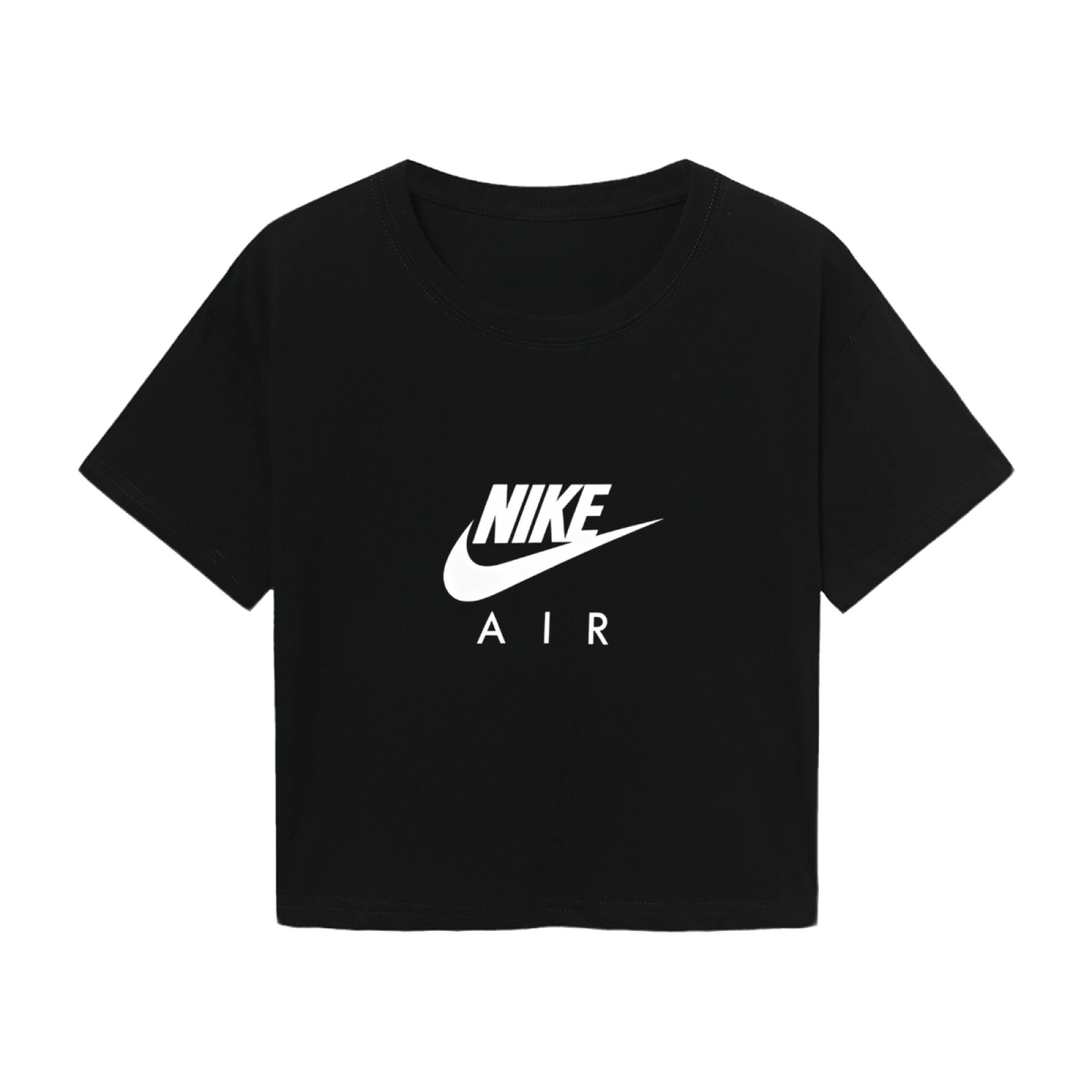 Minimal Stussy Logo Street Style Green Crop Top
