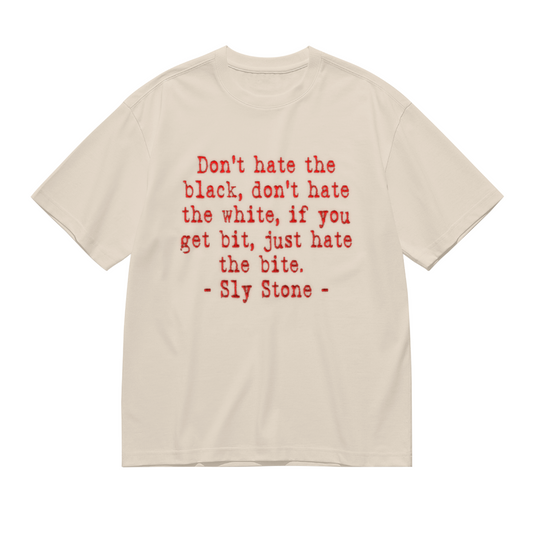 Vintage Sly Stone Equality Quote Typography Tee