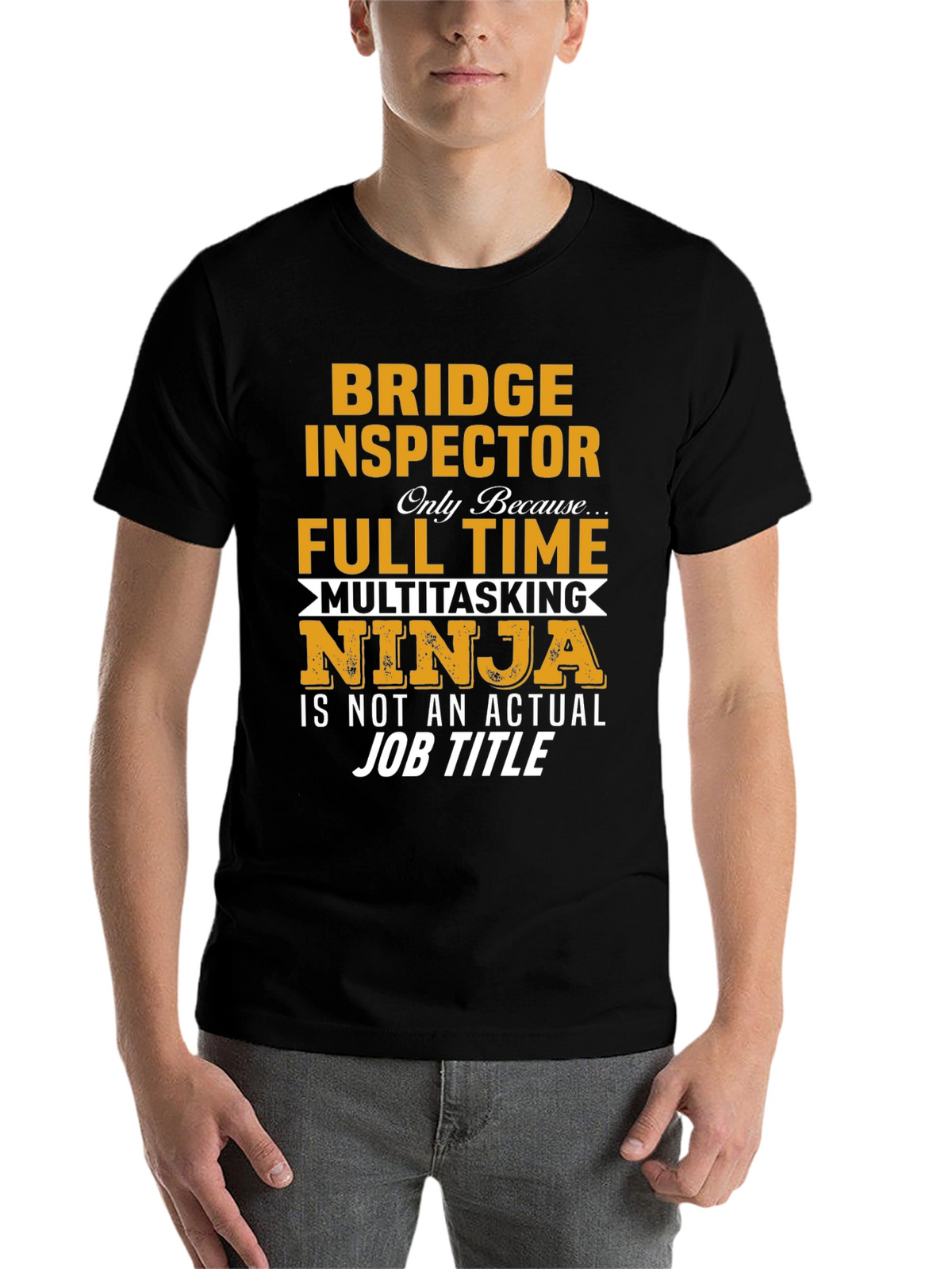 Bridge Inspector Novelty Graphic Tee