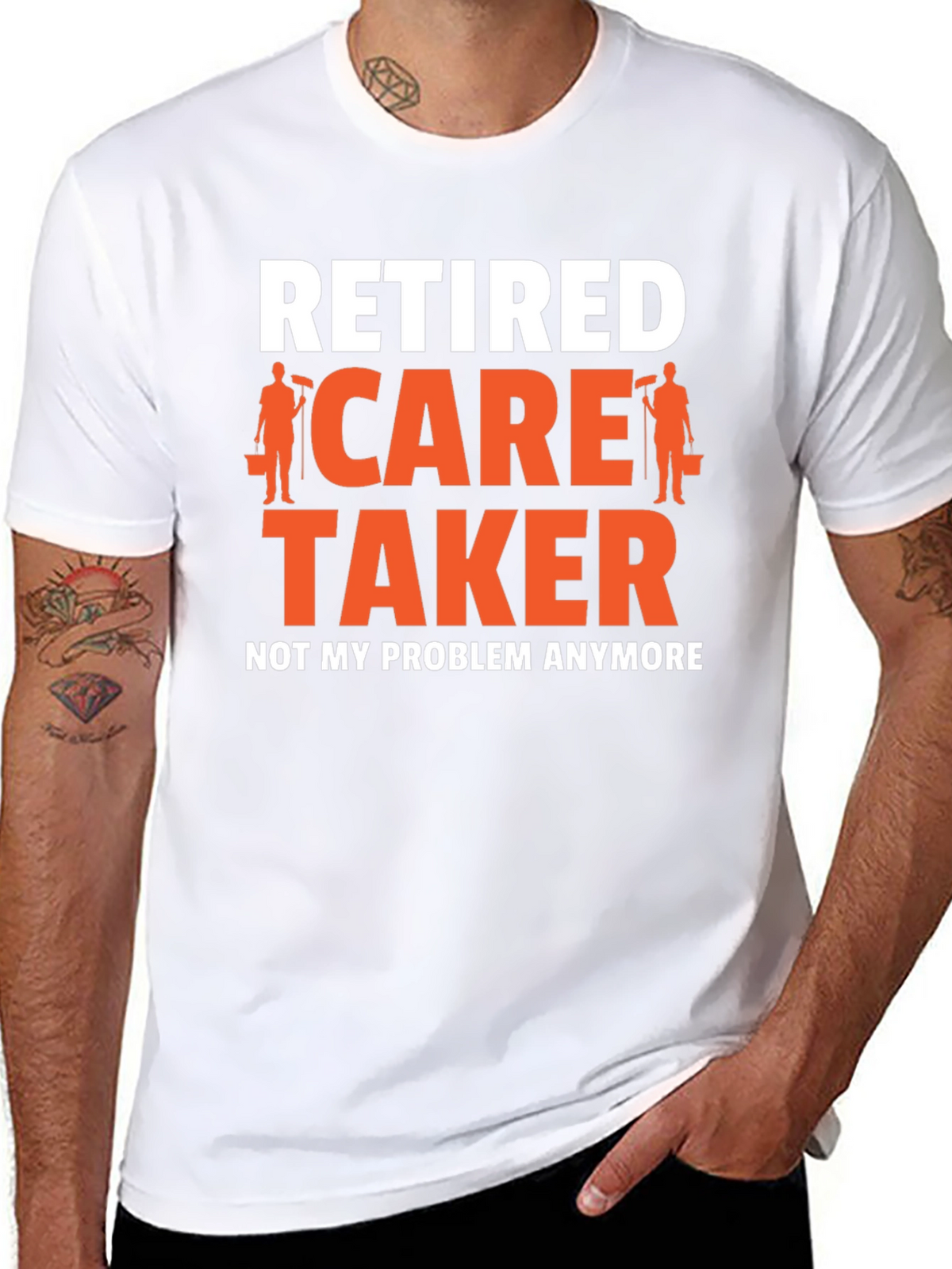 Retired Caretaker Graphic T-Shirt