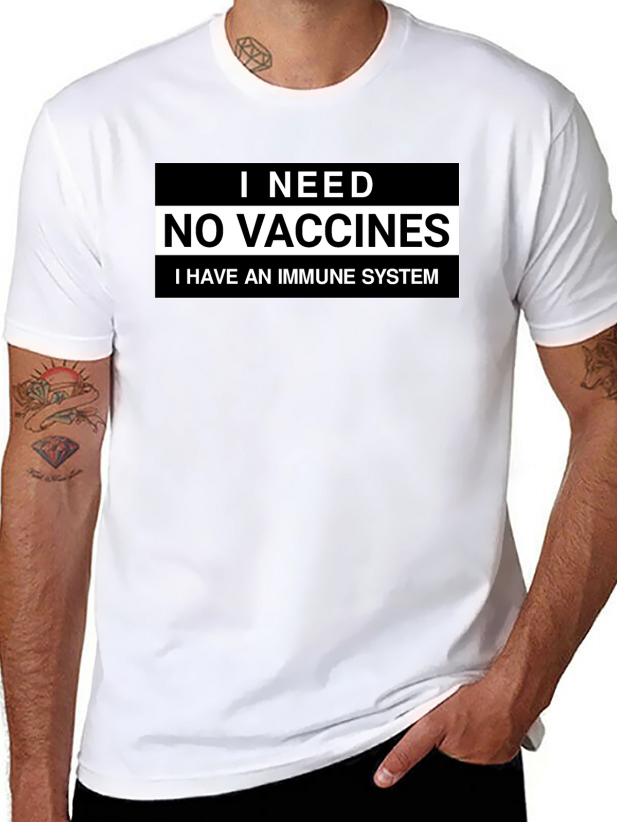 I Need No Vaccines T-Shirt