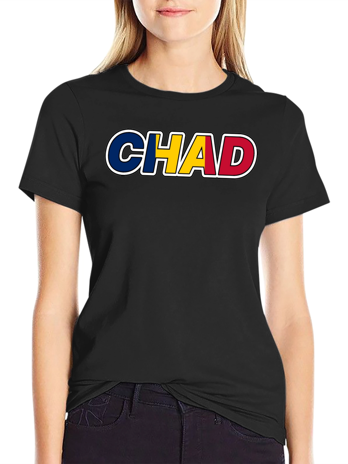 Chad Flag T-Shirt - Country Pride Tee