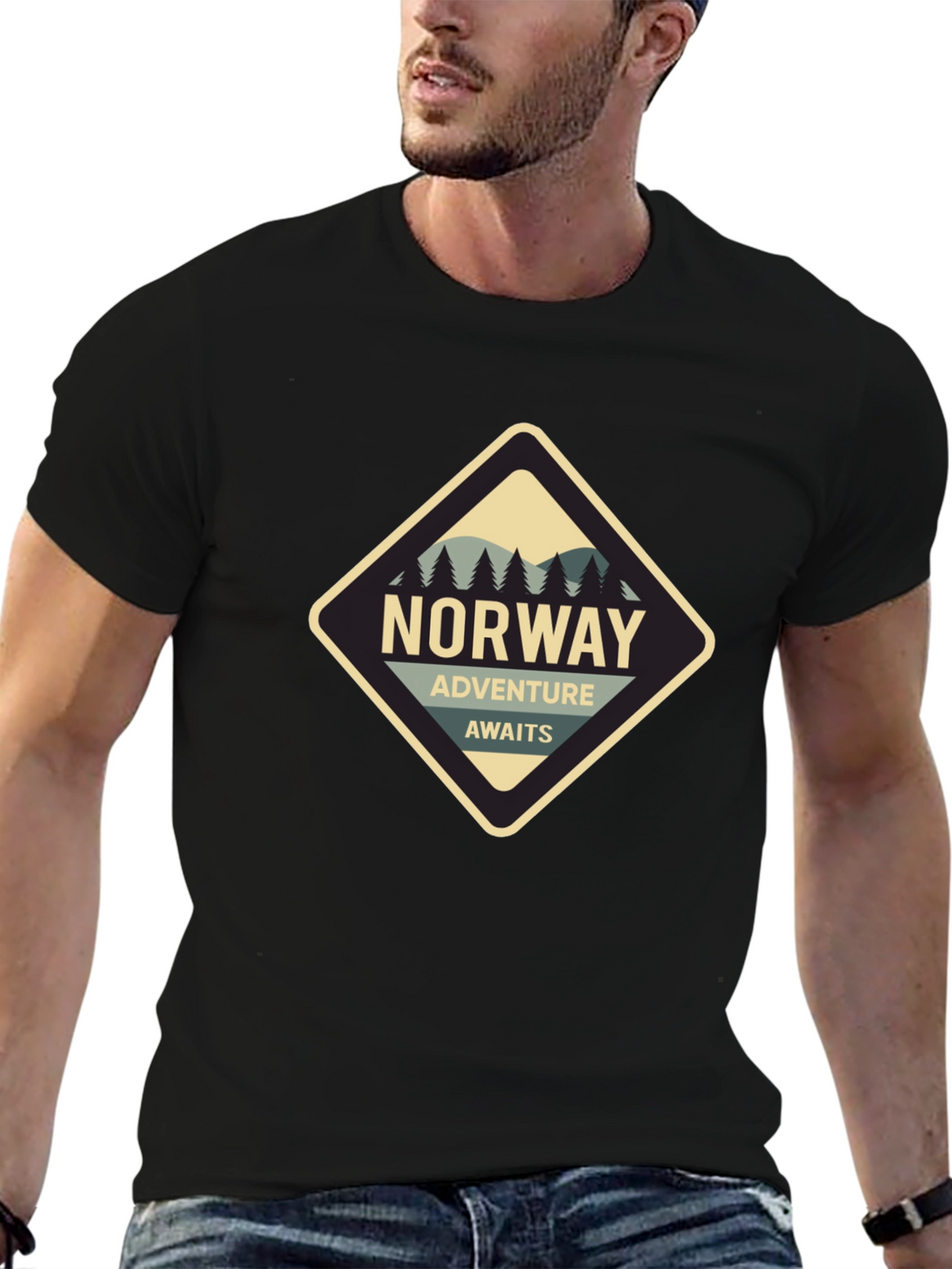 Norway Adventure Awaits Graphic Tee