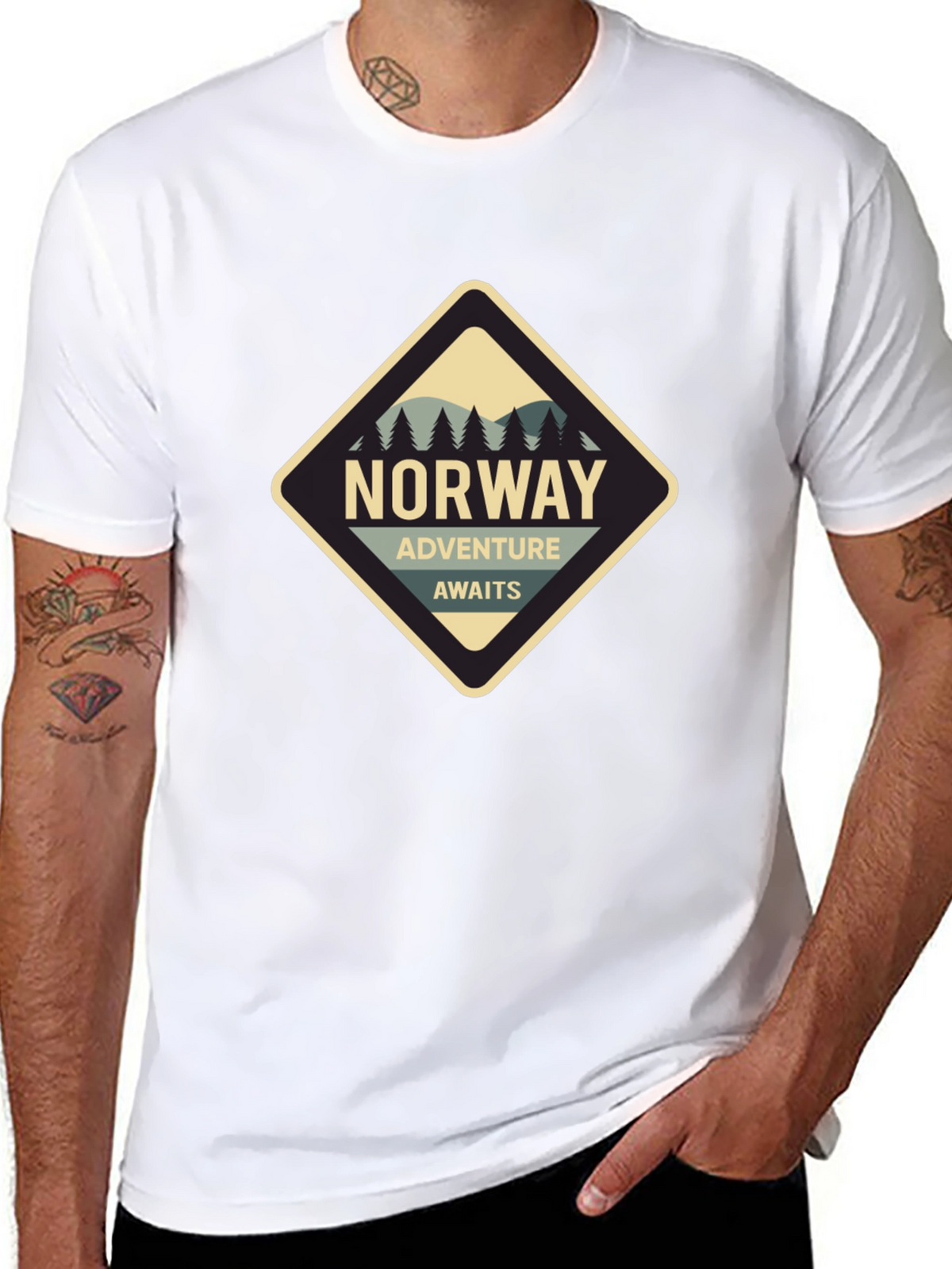 Norway Adventure Awaits Graphic Tee