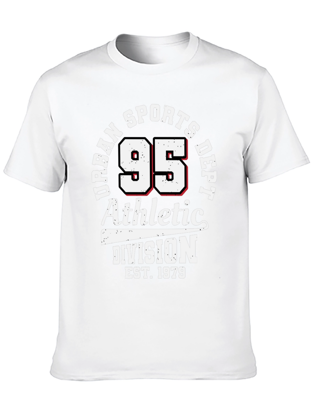 Urban Sports Dept. 95 Athletic Division Black T-Shirt
