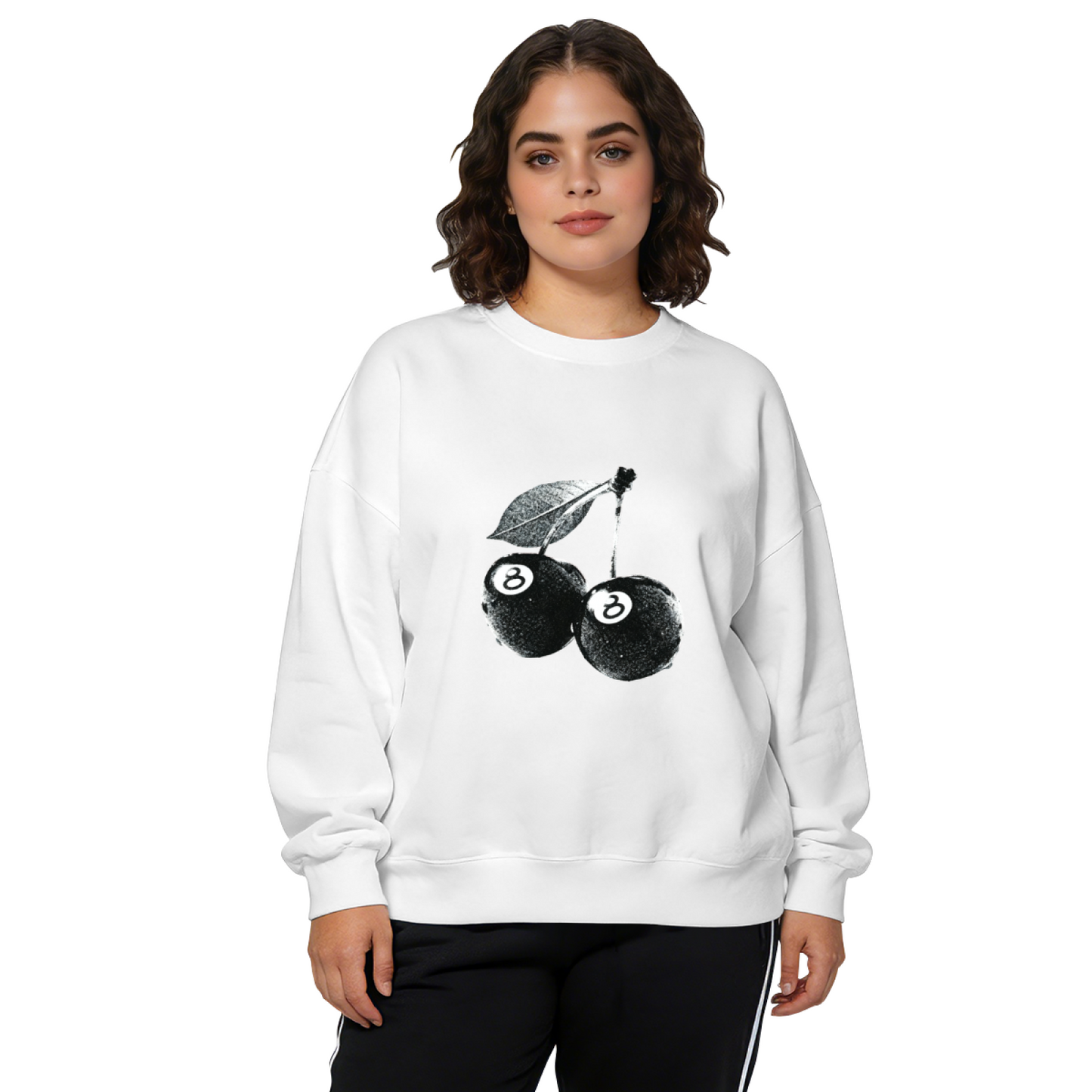 Soft Casual Lazy Daily Basic Crewneck Sweatshirt