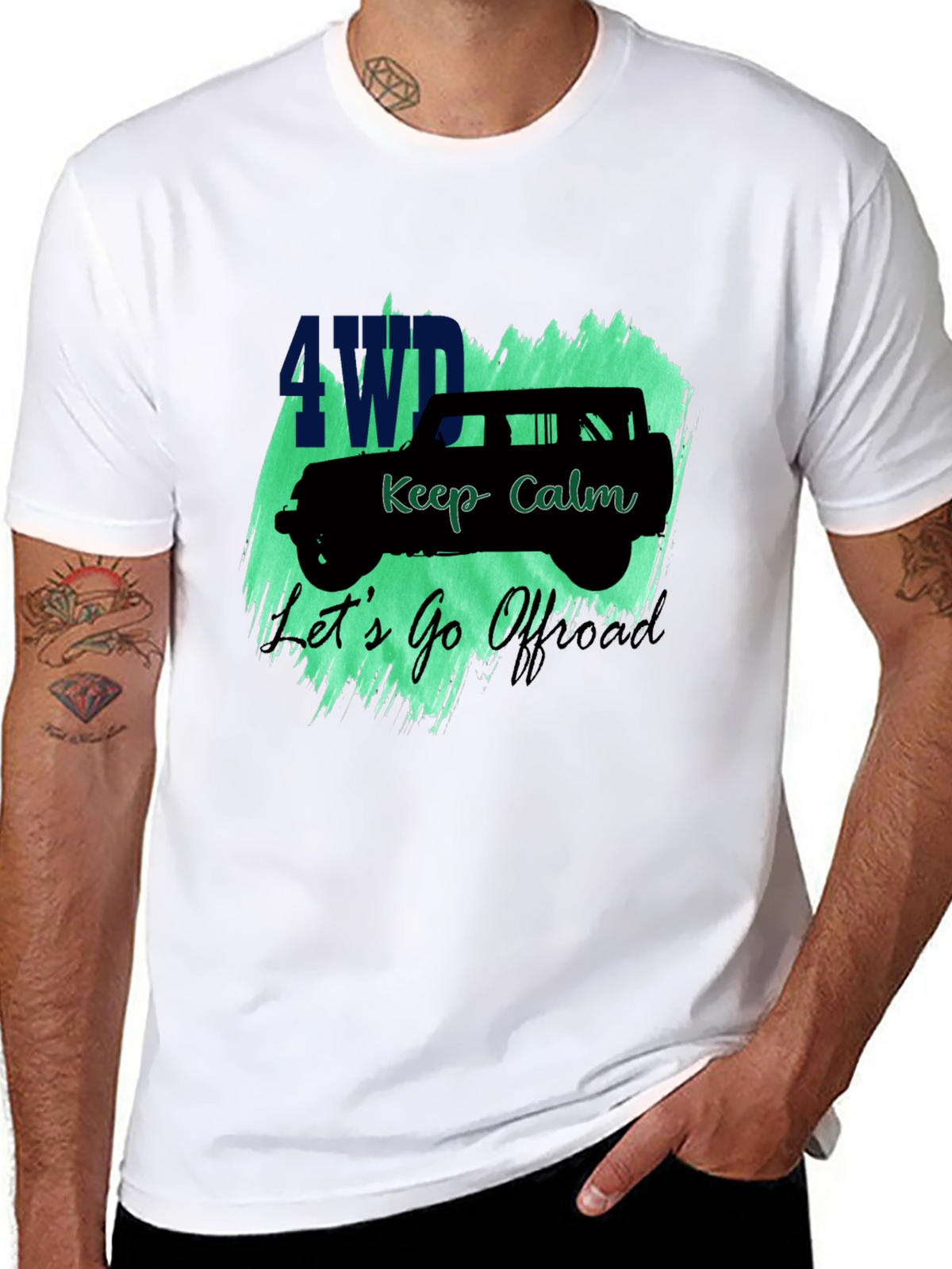 AWD Off-Road Adventure T-Shirt - Keep Calm