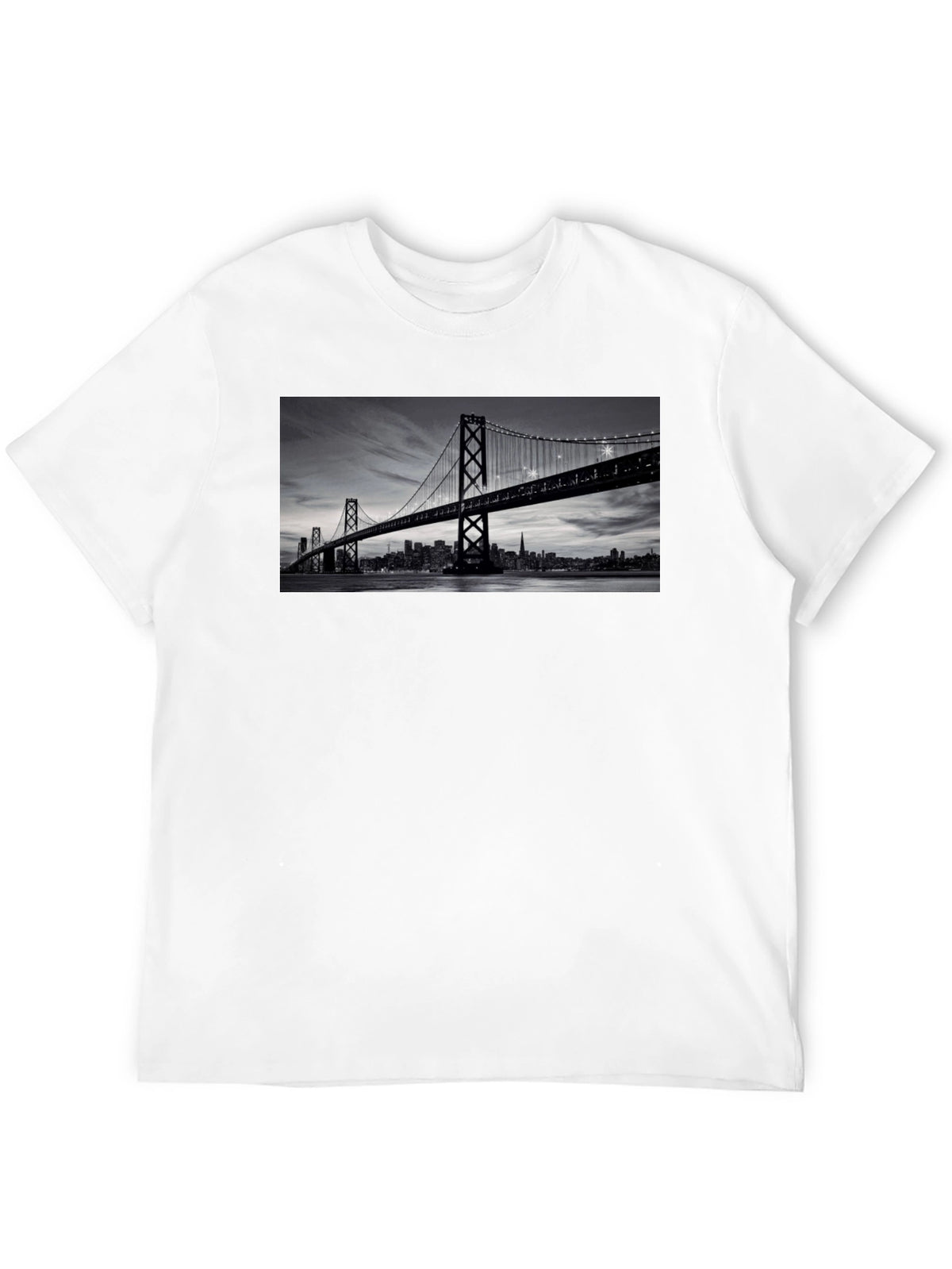 San Francisco Bridge Black T-Shirt