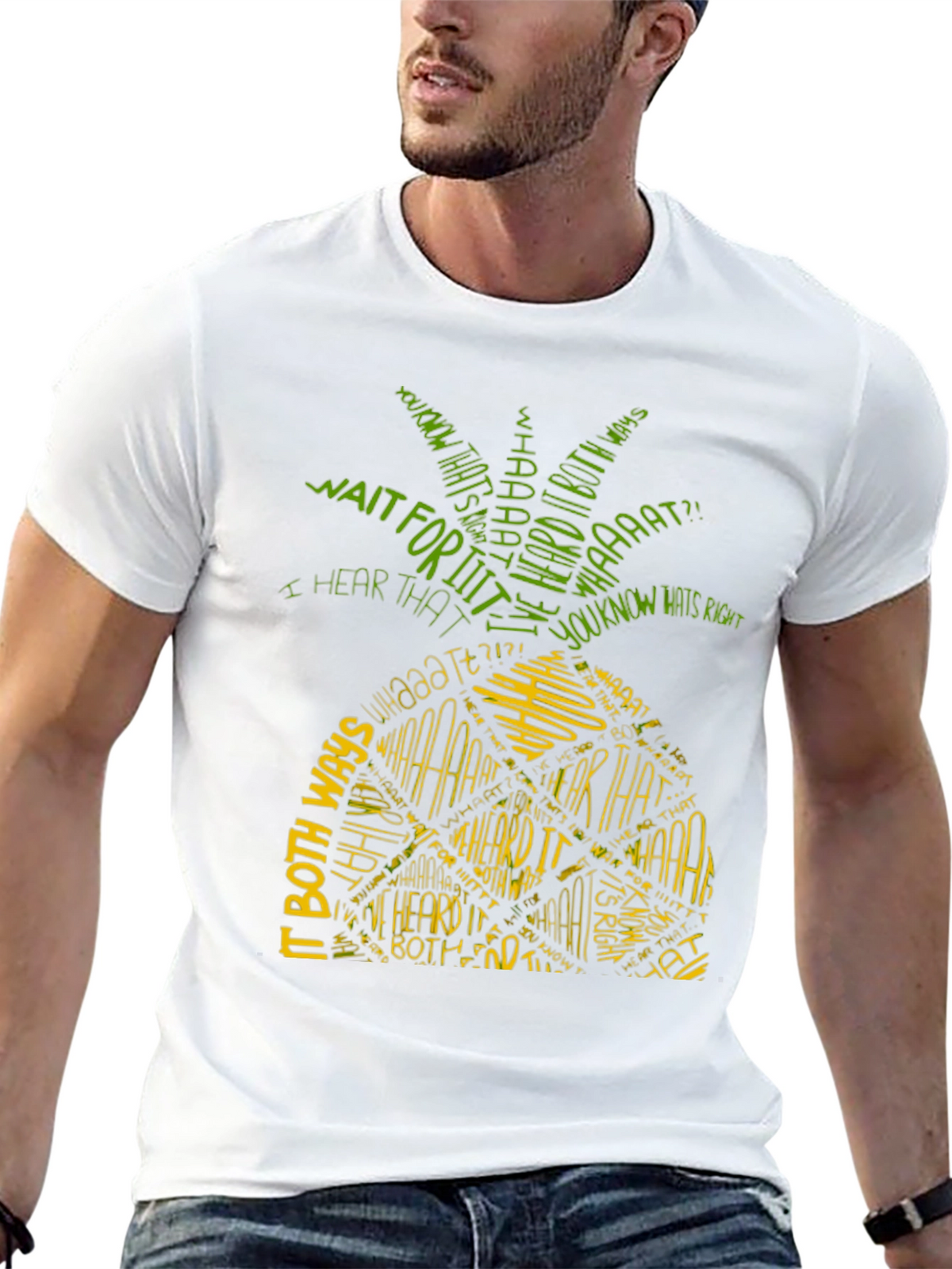 Pineapple T-Shirt - I Heard It Both Ways