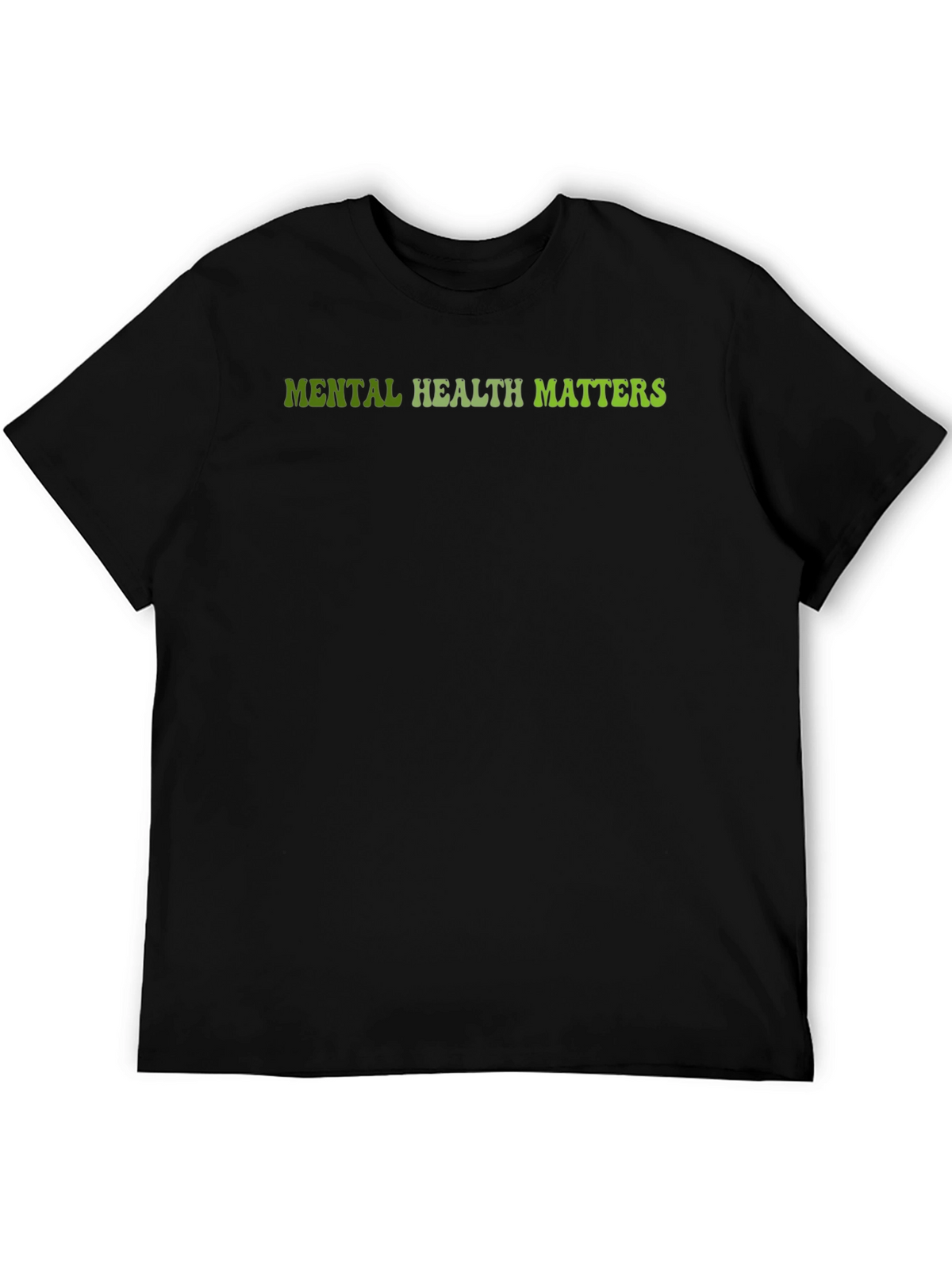 Mental Health Matters Black Graphic Tee