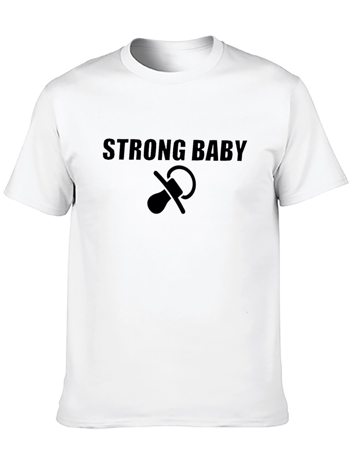 Strong Baby Graphic Tee - Unisex Cotton T-Shirt
