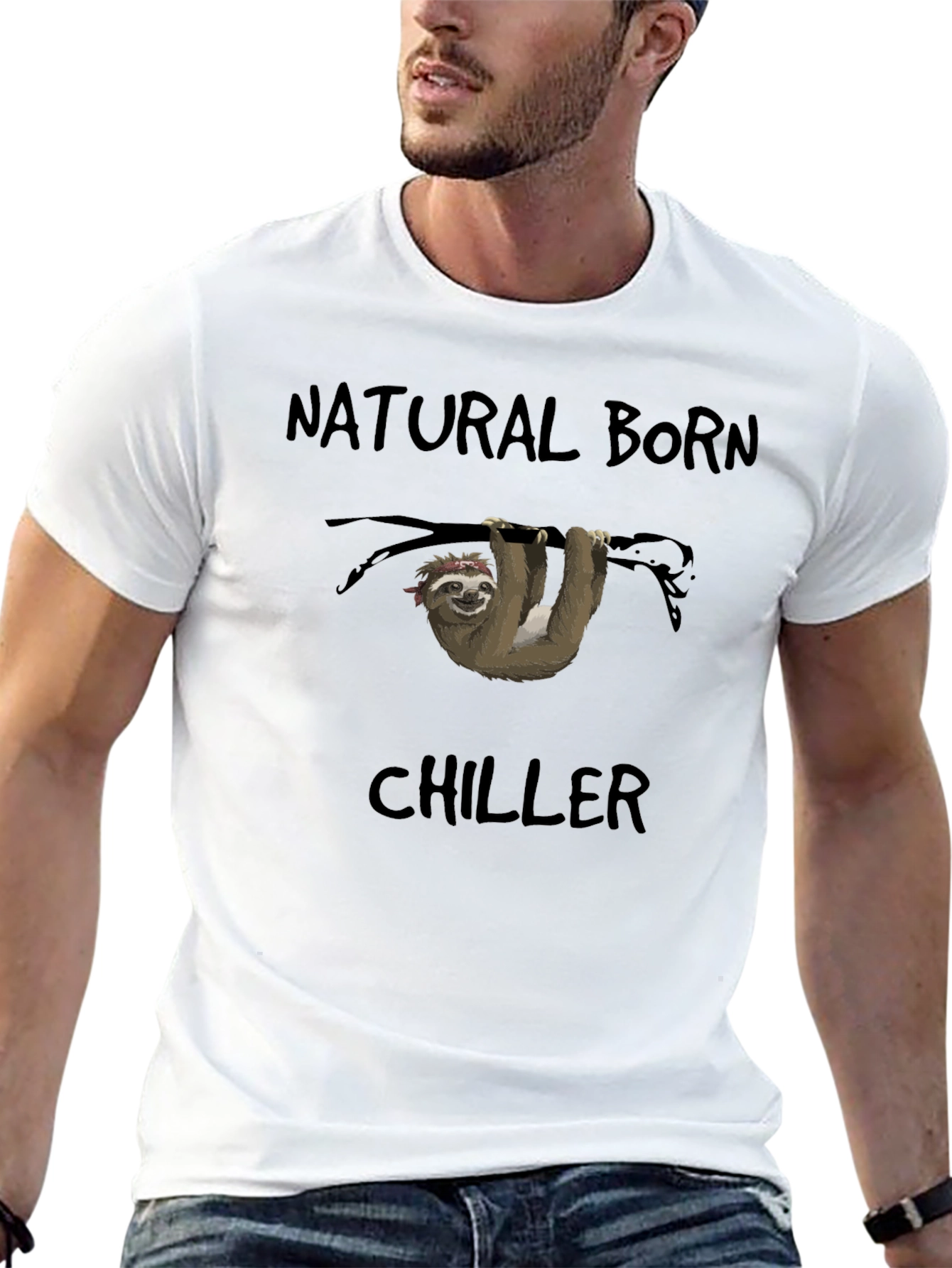 Natural Born Chiller Sloth T-Shirt
