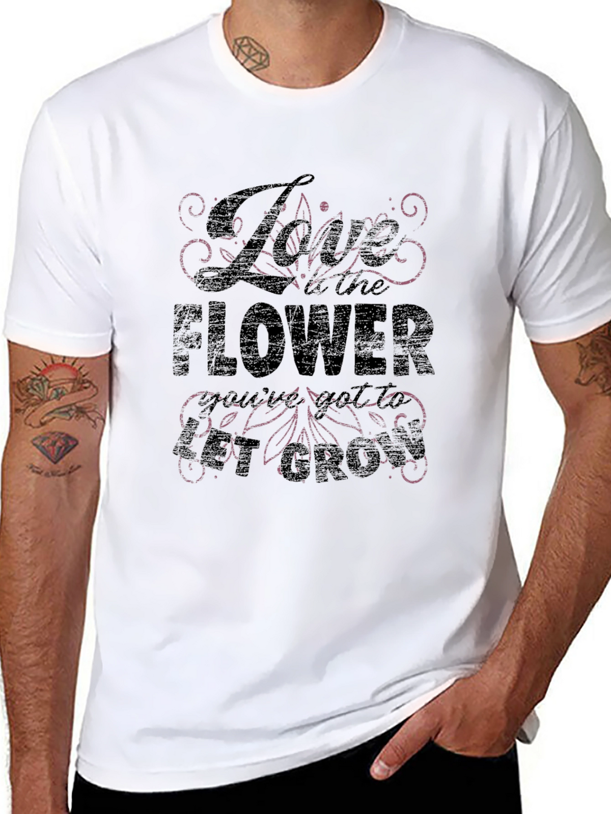 Love the Flower Let it Grow T-Shirt