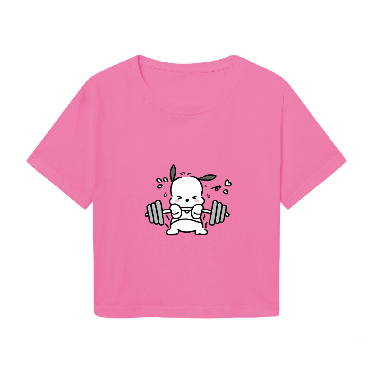 Teacup Cinnamoroll Sweet Lime?Green Crop Top