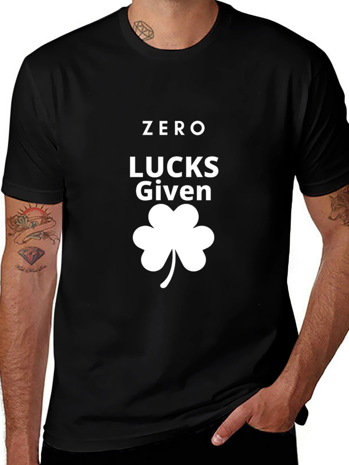 Zero Lucks Given St. Patricks Day T-Shirt
