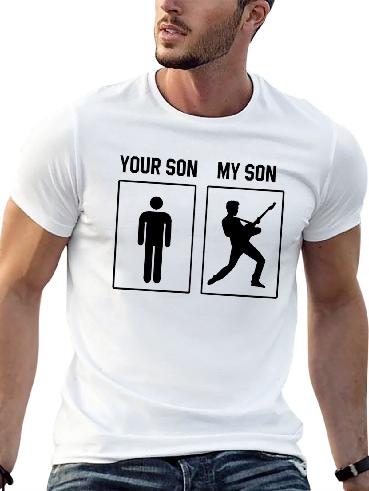 Your Son My Son Guitar T-Shirt