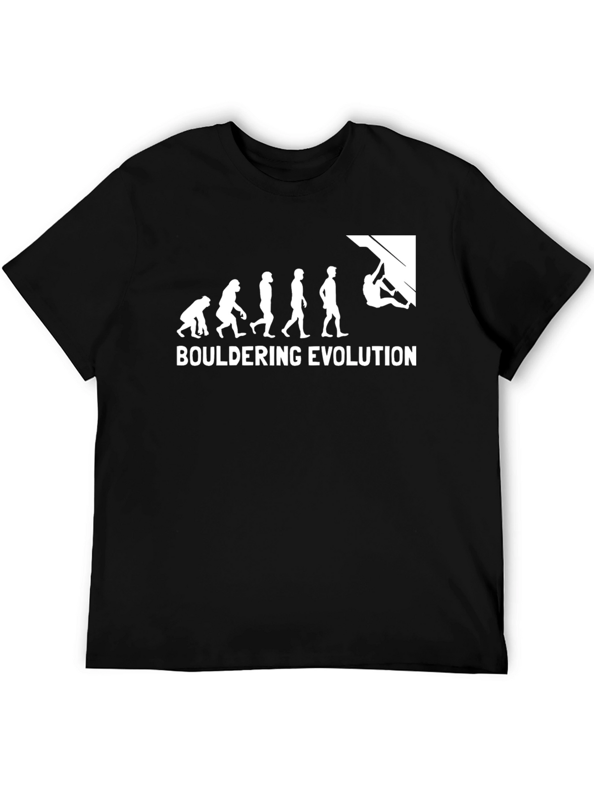 Bouldering Evolution Graphic Tee