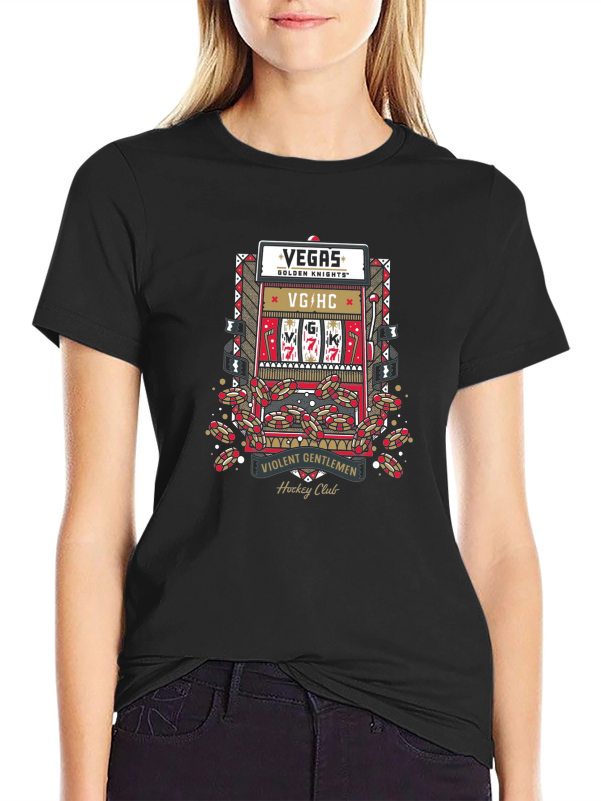 Vegas Golden Knights Violent Gentlemen Hockey Club Tee