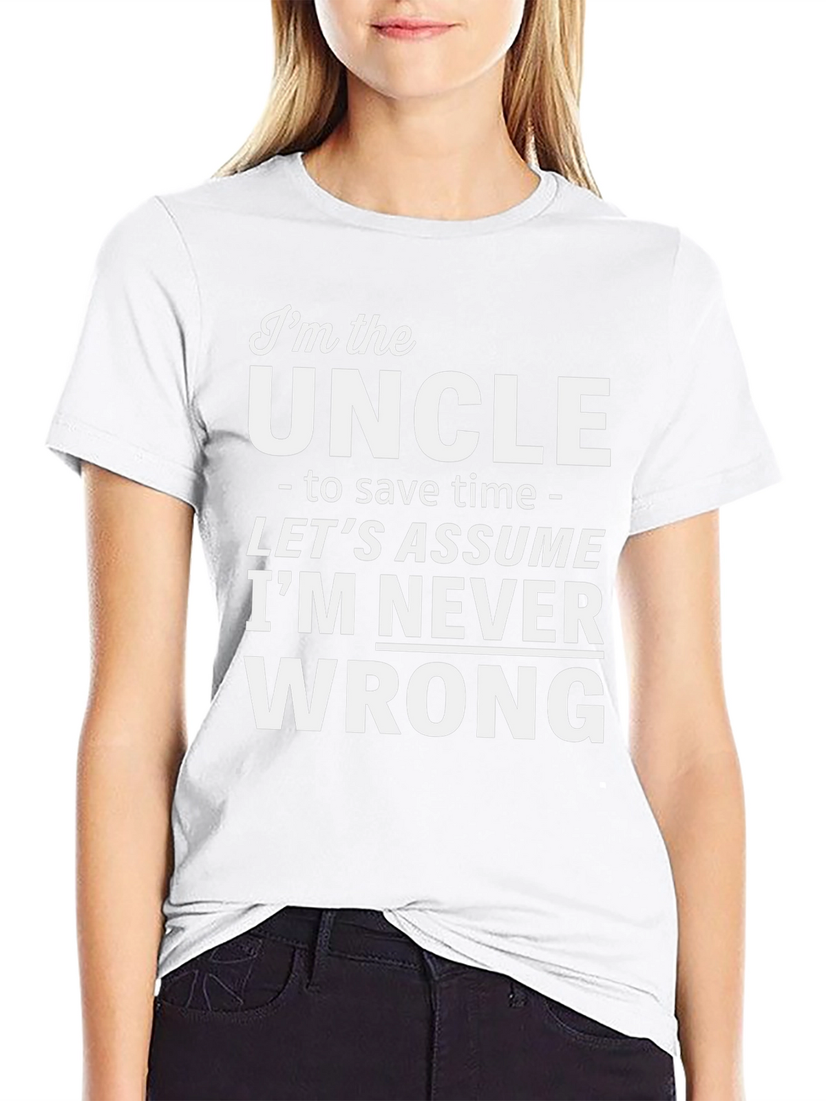 Im the Uncle Funny Slogan T-Shirt