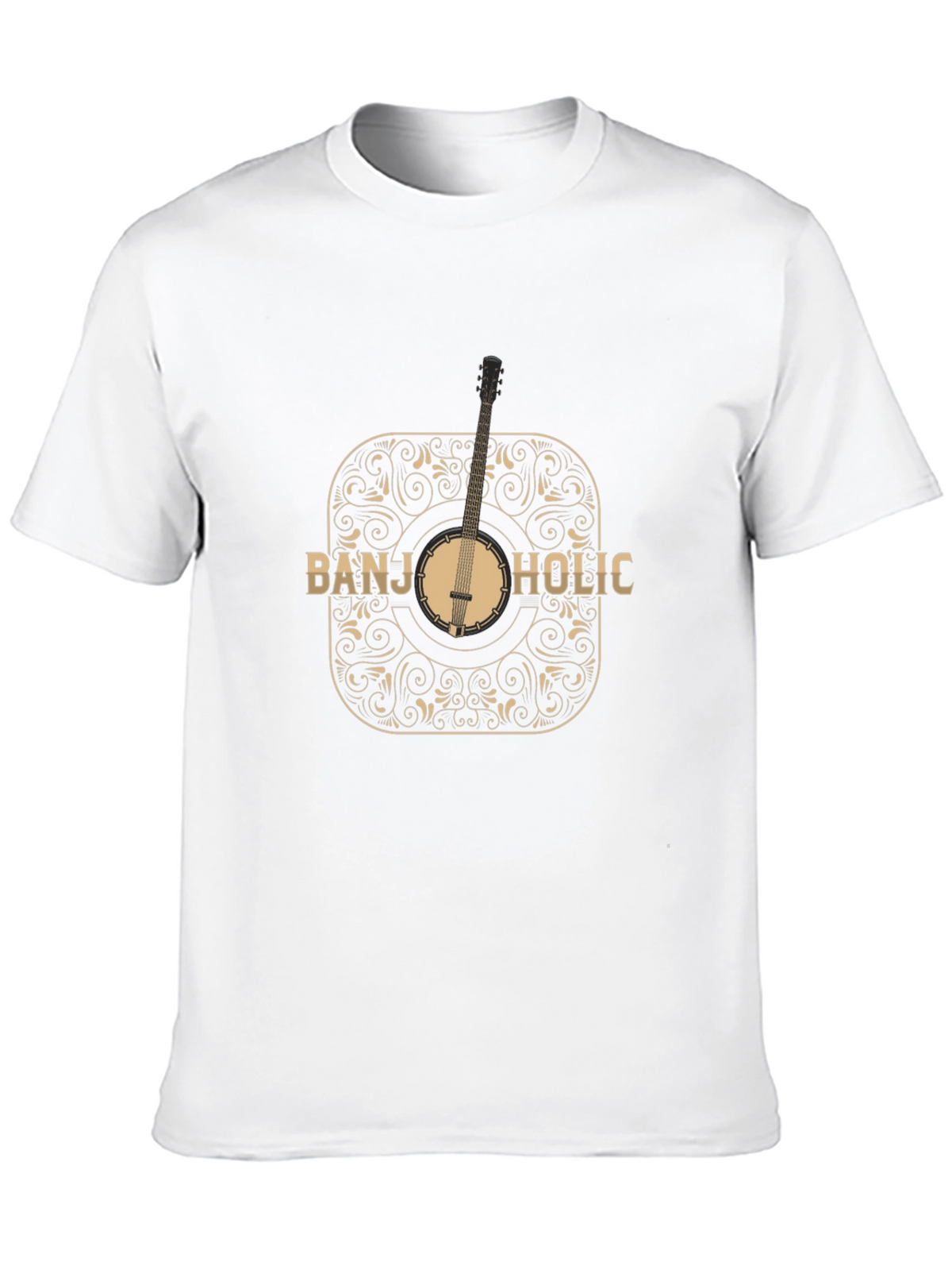 Banjo-Holic Black Graphic Tee