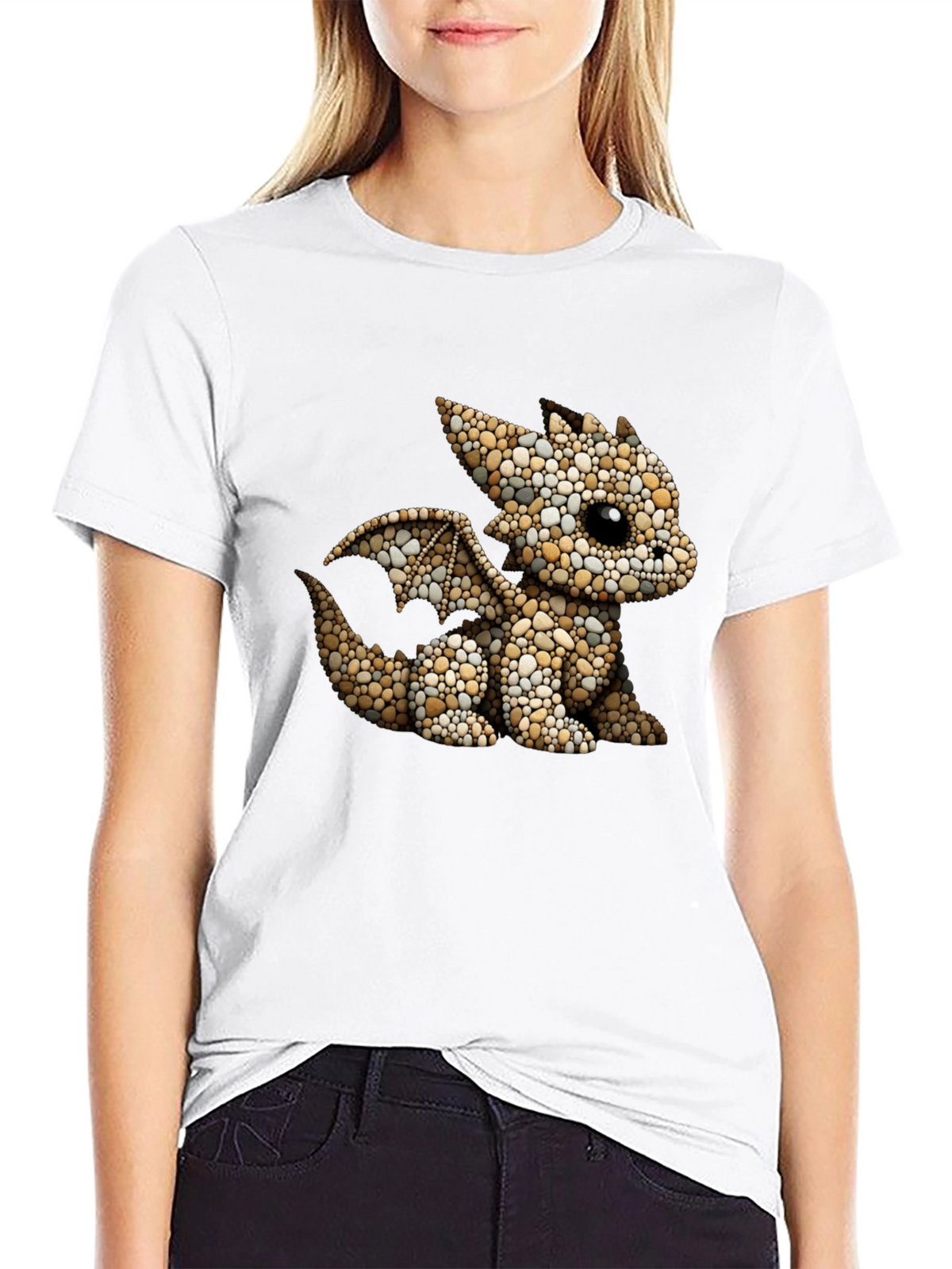 Dragon Pebble Art T-Shirt